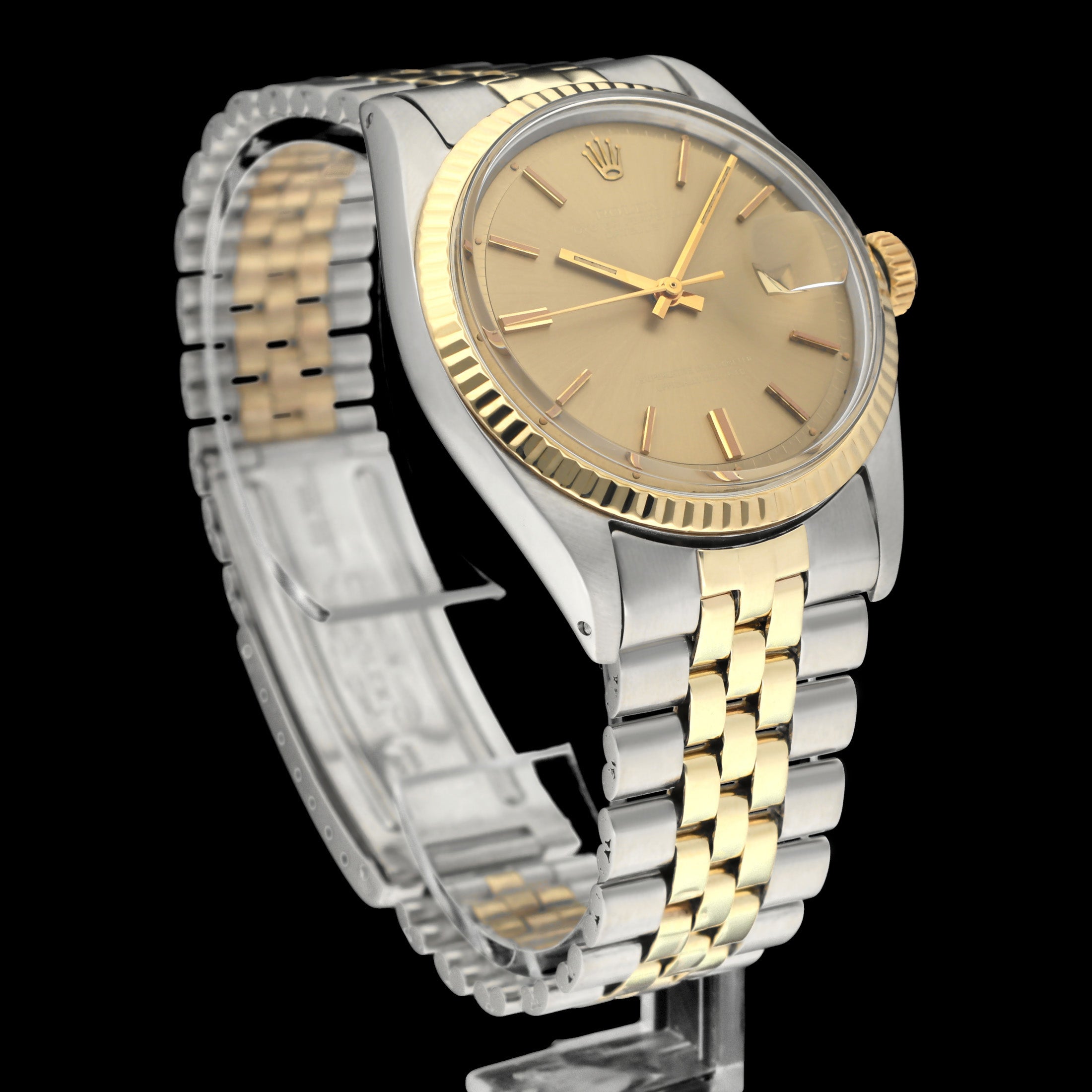 Rolex Datejust 1601 - 1970 - goud/staal - two/tone - Rolex horloge - Rolex kopen - Rolex heren horloge - Trophies Watches