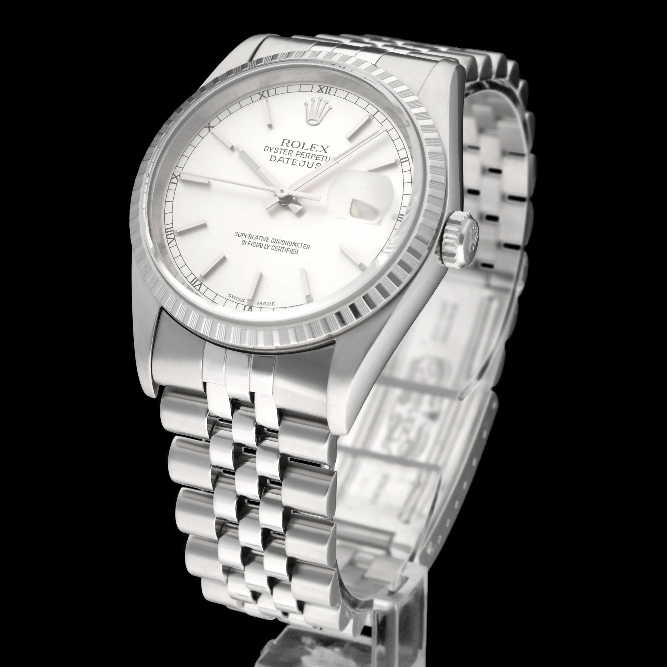 Rolex Datejust 16220 - 2002 - Rolex horloge - Rolex kopen - Rolex heren horloge - Trophies Watches