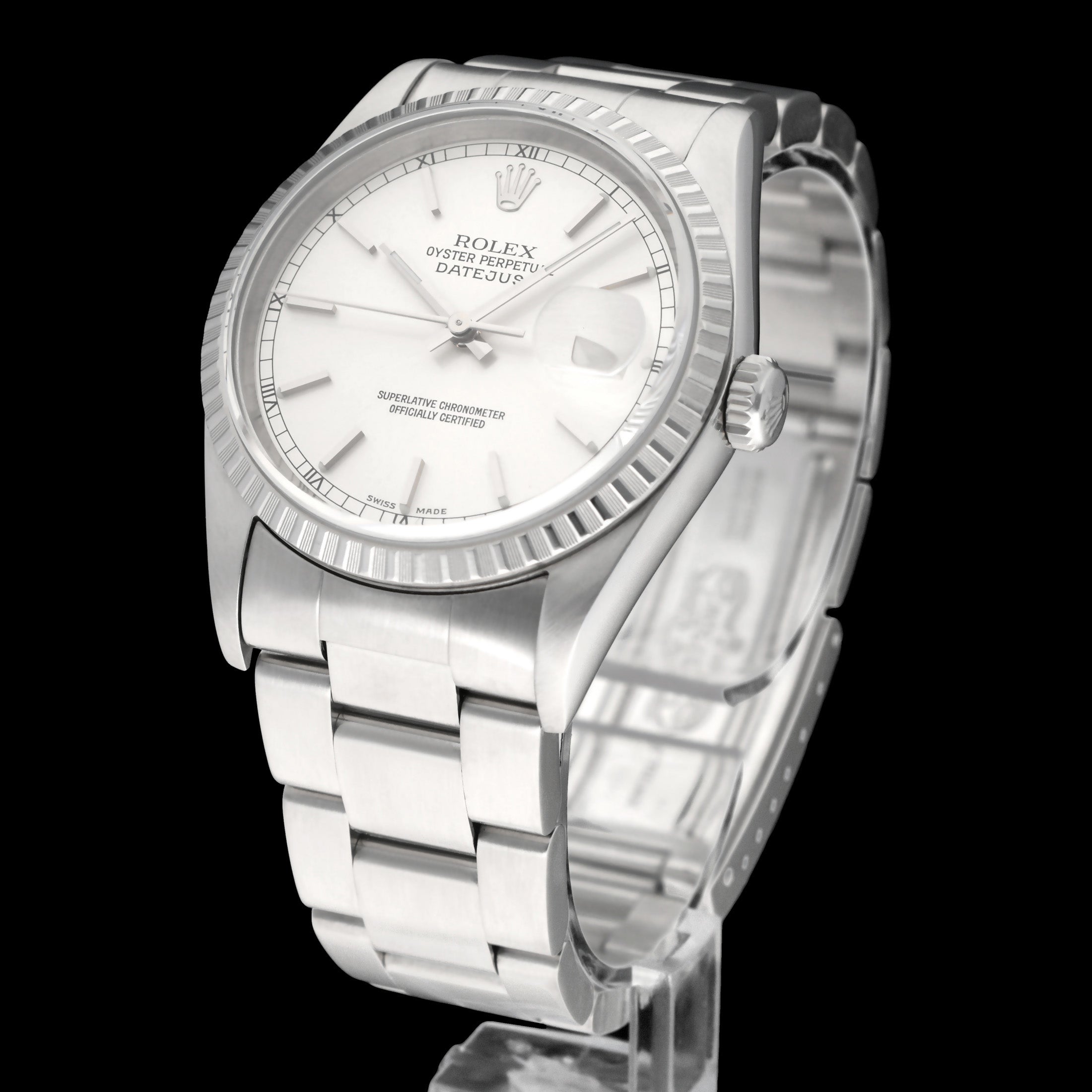 Rolex Datejust 16220 - 2006 - Rolex horloge - Rolex kopen - Rolex heren horloge - Trophies Watches