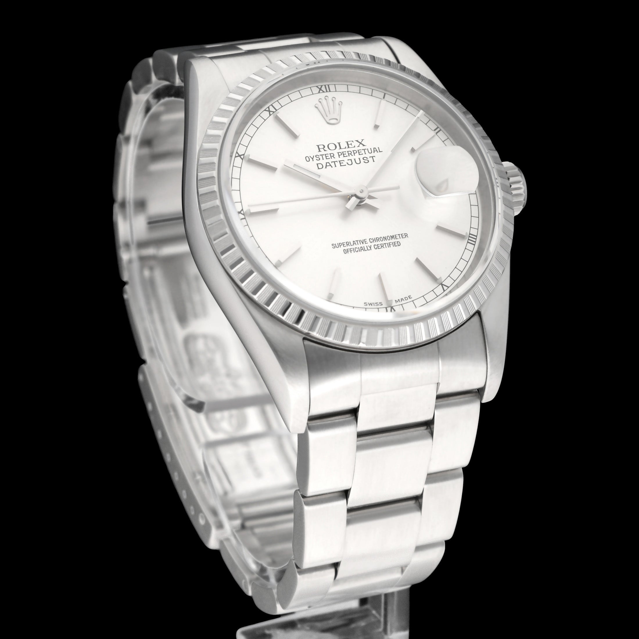 Rolex Datejust 16220 - 2006 - Rolex horloge - Rolex kopen - Rolex heren horloge - Trophies Watches