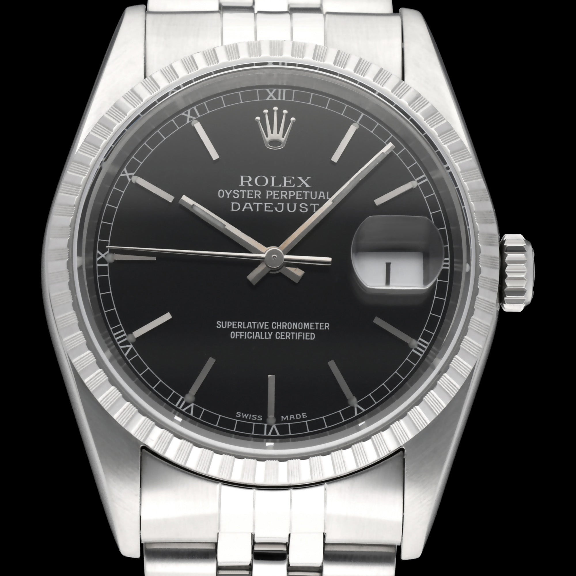 Rolex Datejust 16220 - 2000 - Rolex horloge - Rolex kopen - Rolex heren horloge - Trophies Watches