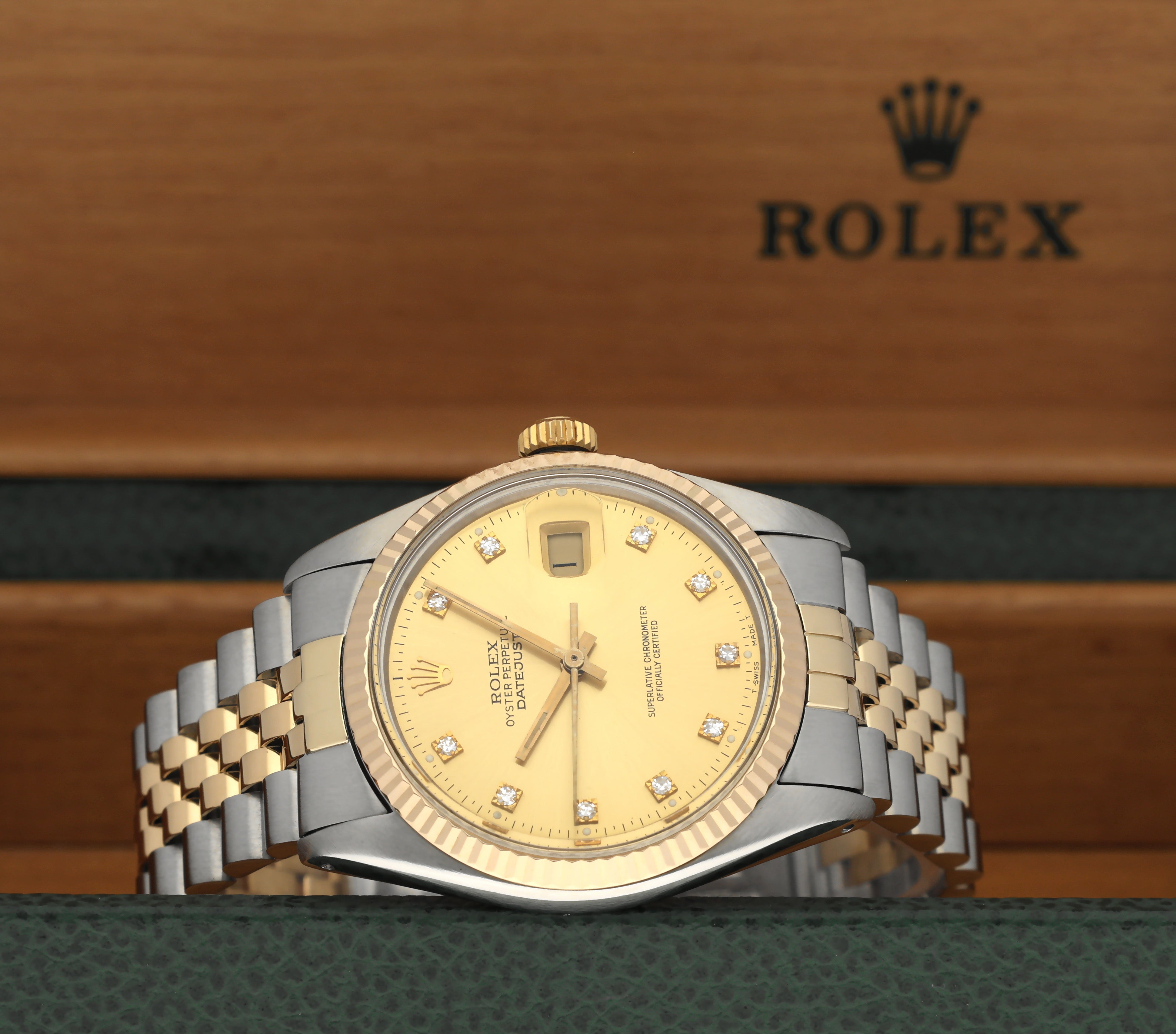Rolex Datejust 16013G - 1982 - Rolex horloge - Rolex kopen - Rolex heren horloge - Trophies Watches