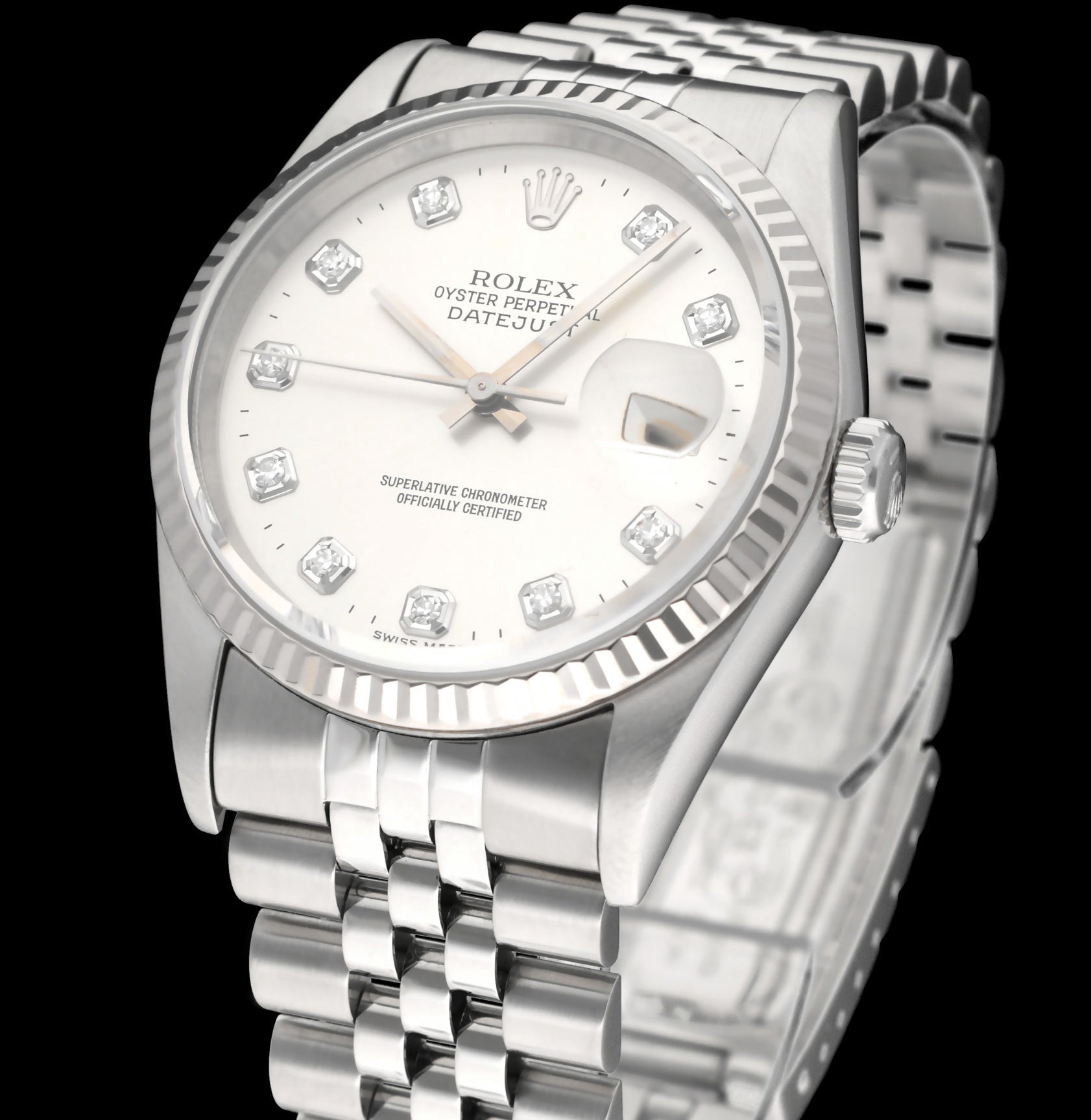 Rolex Datejust 16234G - 1996 - Rolex horloge - Rolex kopen - Rolex heren horloge - Trophies Watches