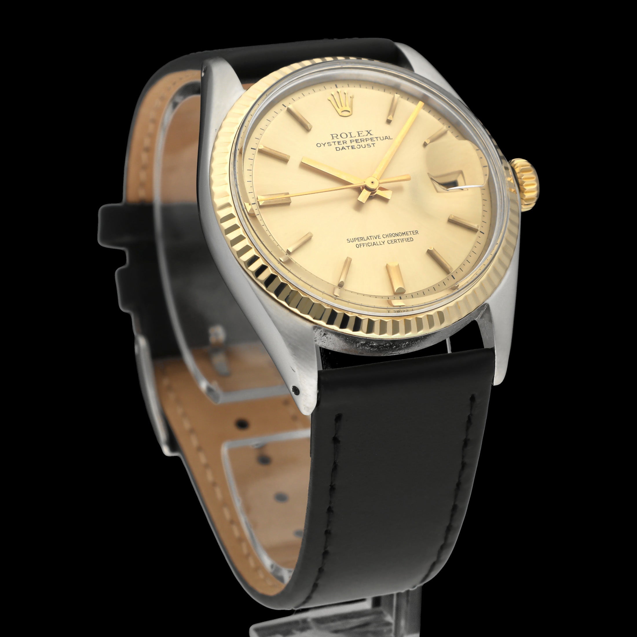 Rolex Datejust 1601 - 1970 - goud/staal - two/tone - Rolex horloge - Rolex kopen - Rolex heren horloge - Trophies Watches