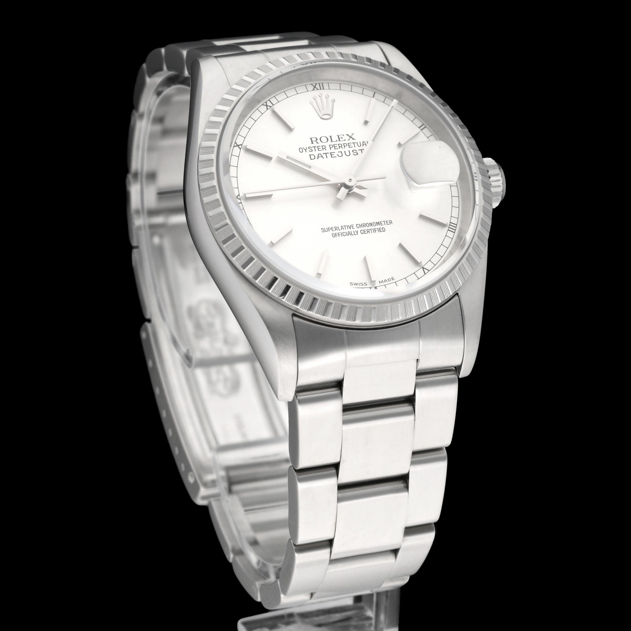 Rolex Datejust 16220 - 2002 - Rolex horloge - Rolex kopen - Rolex heren horloge - Trophies Watches