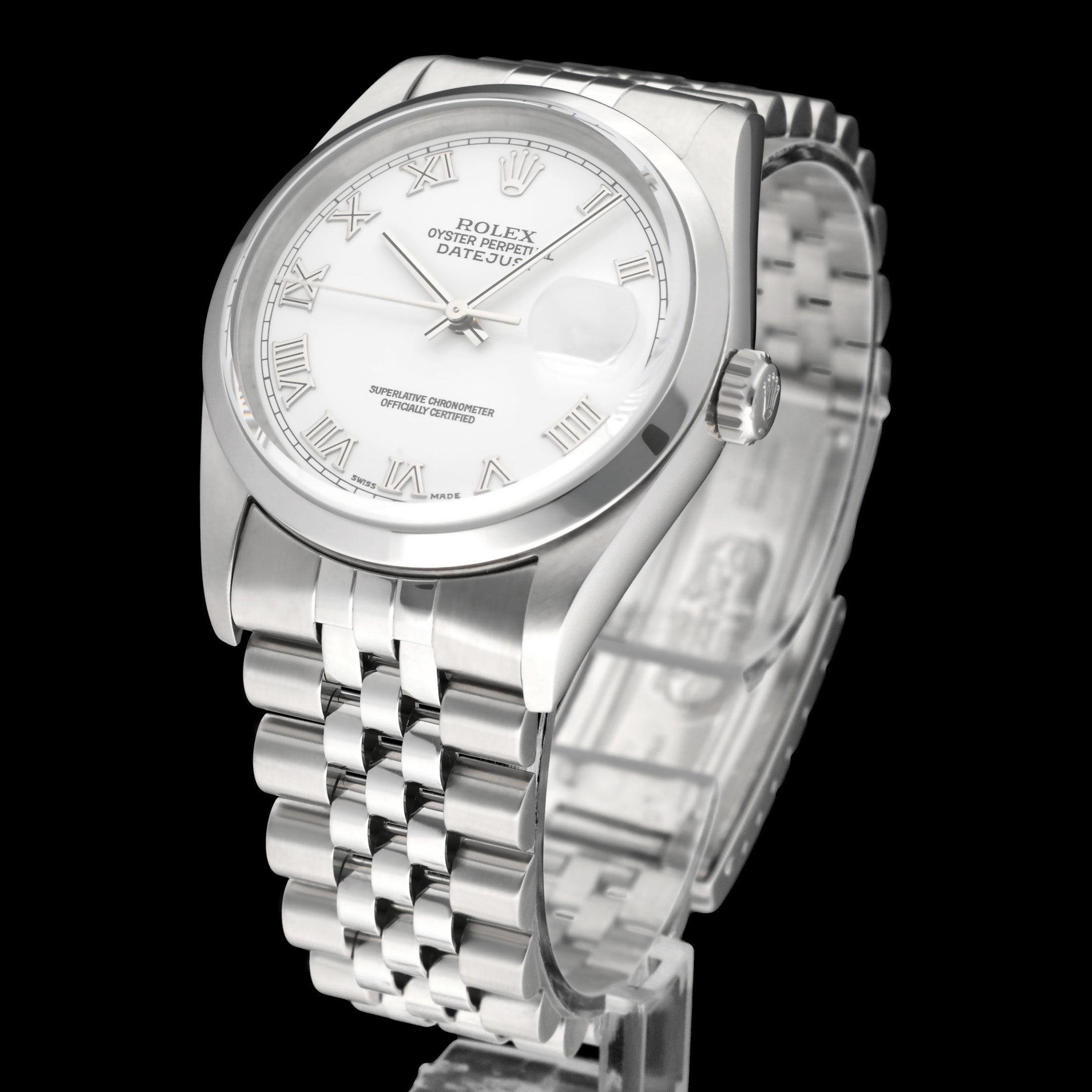 Rolex Datejust 16200 - 2002 - Rolex horloge - Rolex kopen - Rolex heren horloge - Trophies Watches
