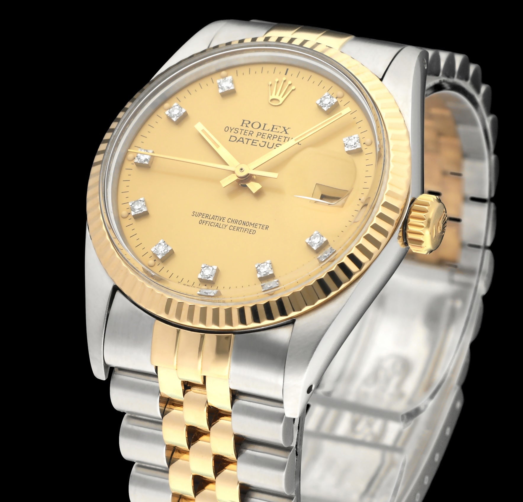 Rolex Datejust 16013G - 1985 - Rolex horloge - Rolex kopen - Rolex heren horloge - Trophies Watches