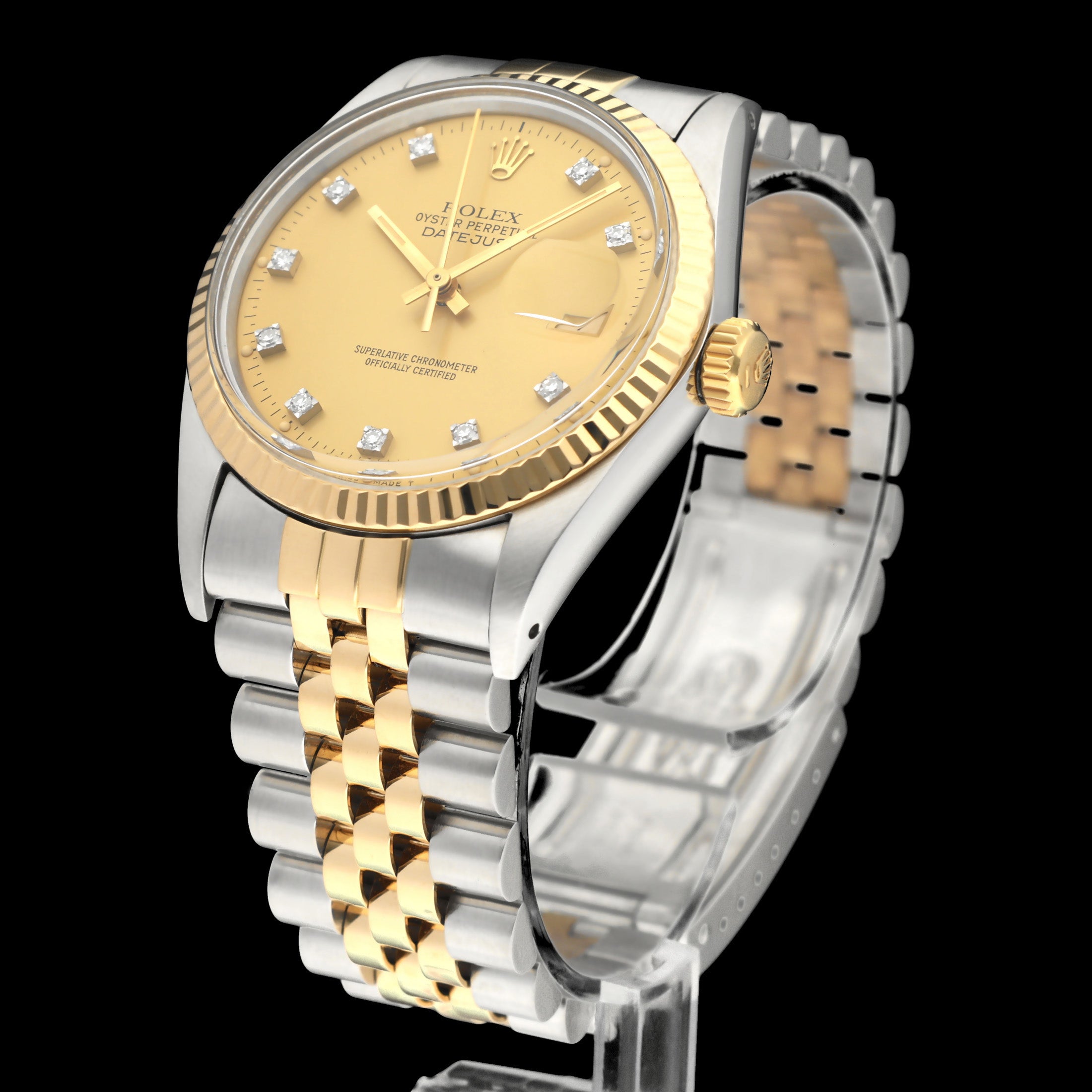 Rolex Datejust 16013G - 1985 - Rolex horloge - Rolex kopen - Rolex heren horloge - Trophies Watches