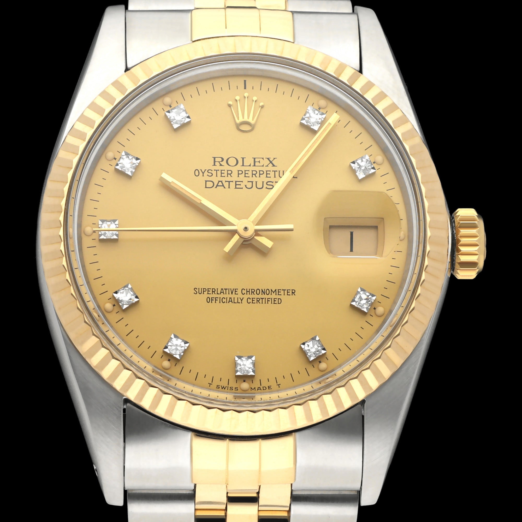 Rolex Datejust 16013G - 1985 - Rolex horloge - Rolex kopen - Rolex heren horloge - Trophies Watches