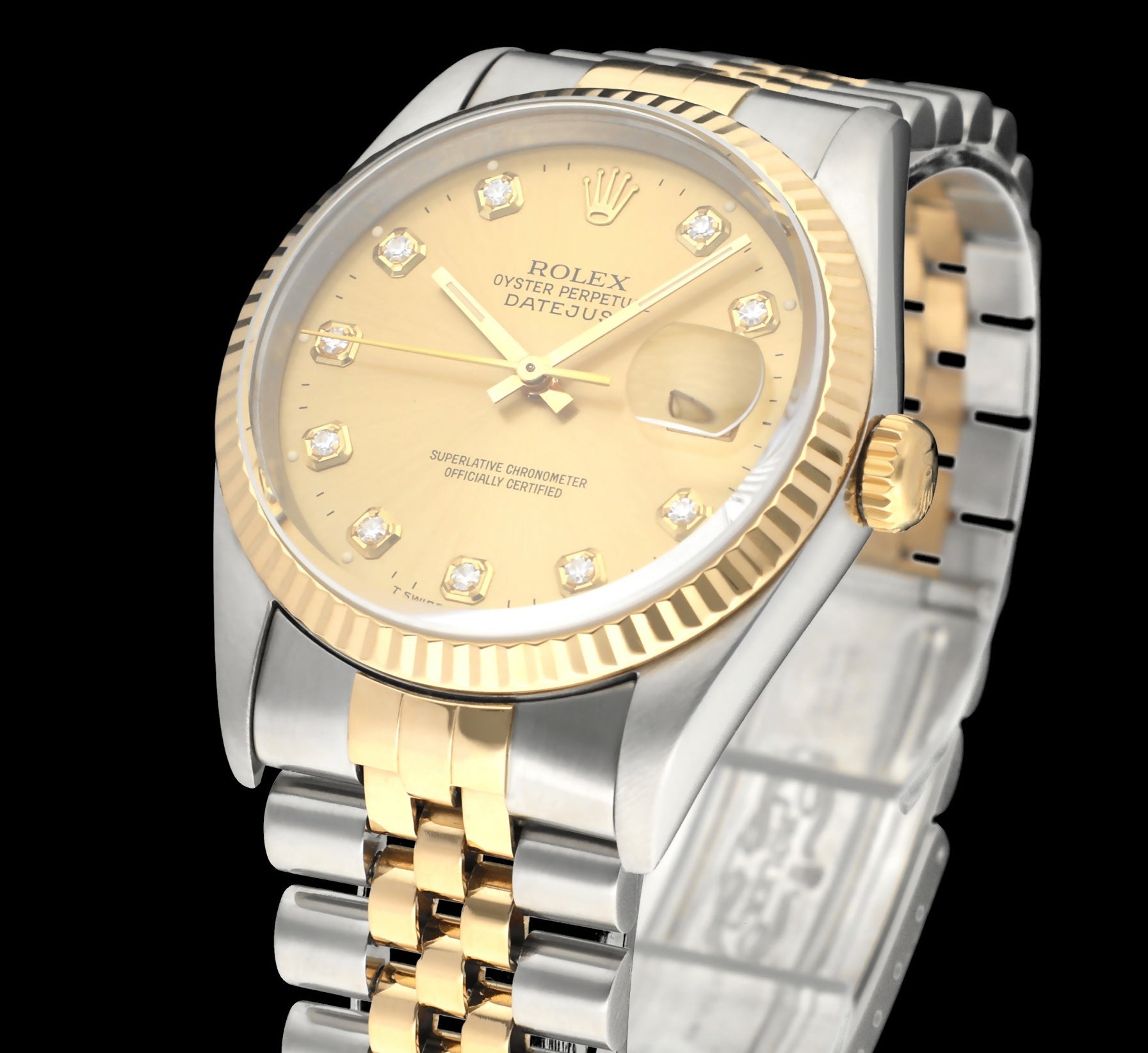 Rolex Datejust 16233G - 1995 - Rolex horloge - Rolex kopen - Rolex heren horloge - Trophies Watches