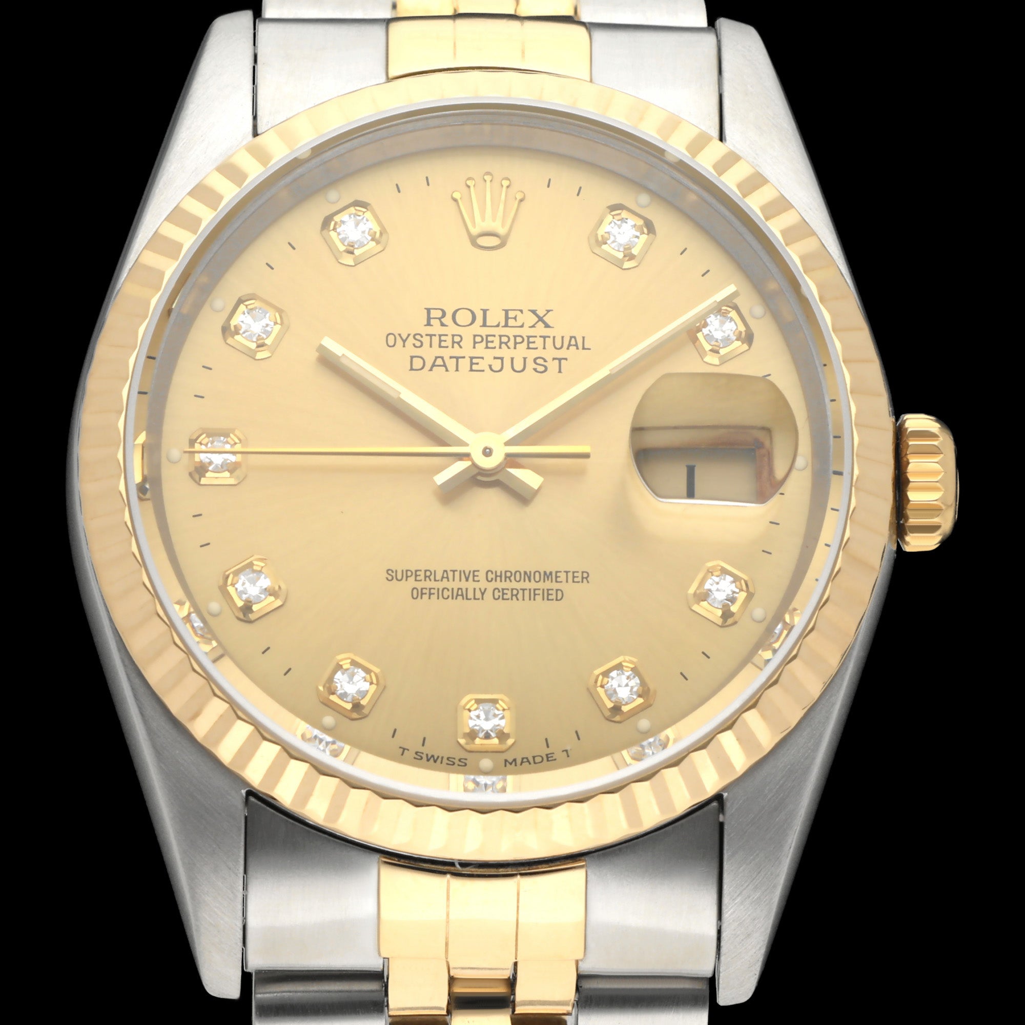 Rolex Datejust 16233G - 1995 - Rolex horloge - Rolex kopen - Rolex heren horloge - Trophies Watches