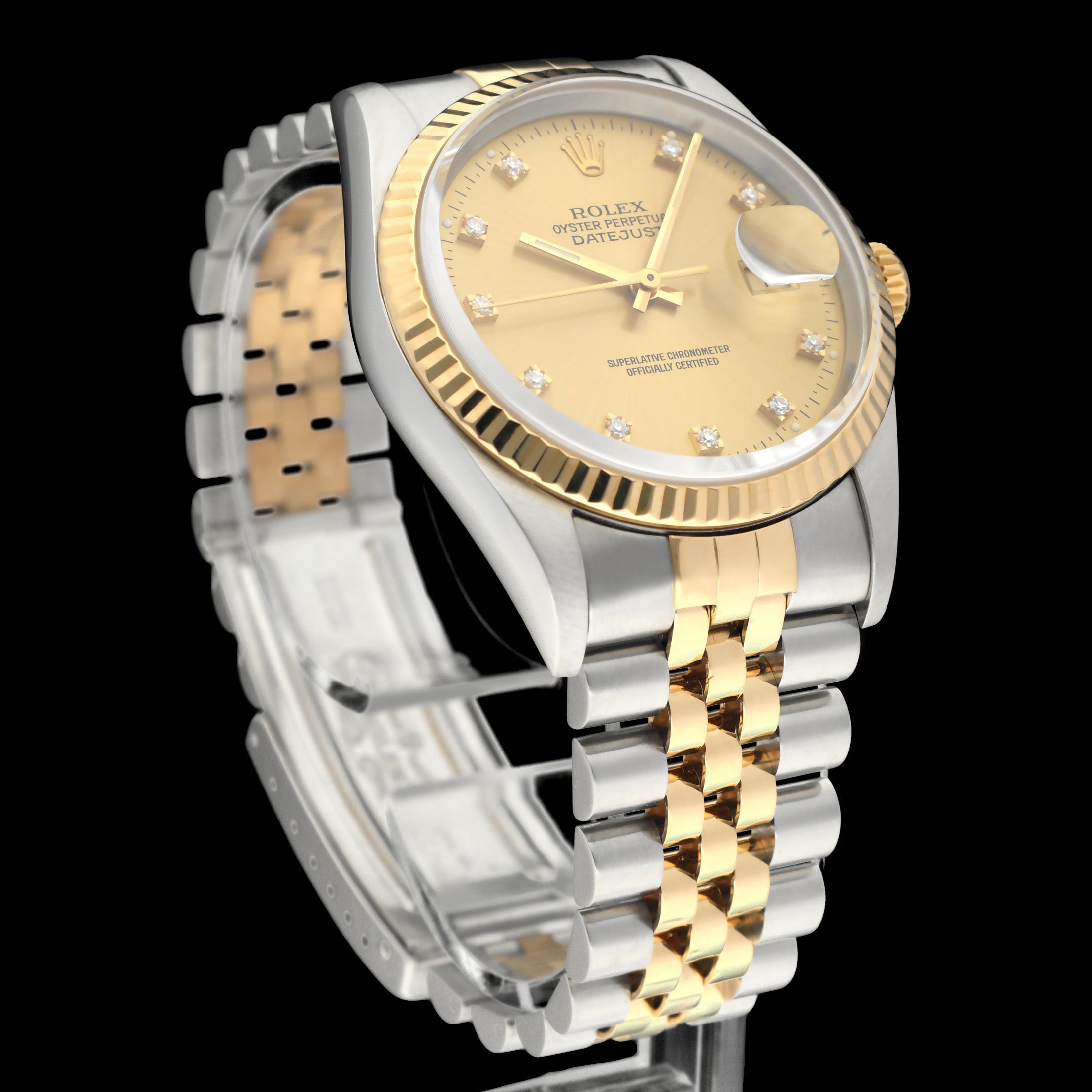Rolex Datejust 16233G - 1995 - Rolex horloge - Rolex kopen - Rolex heren horloge - Trophies Watches