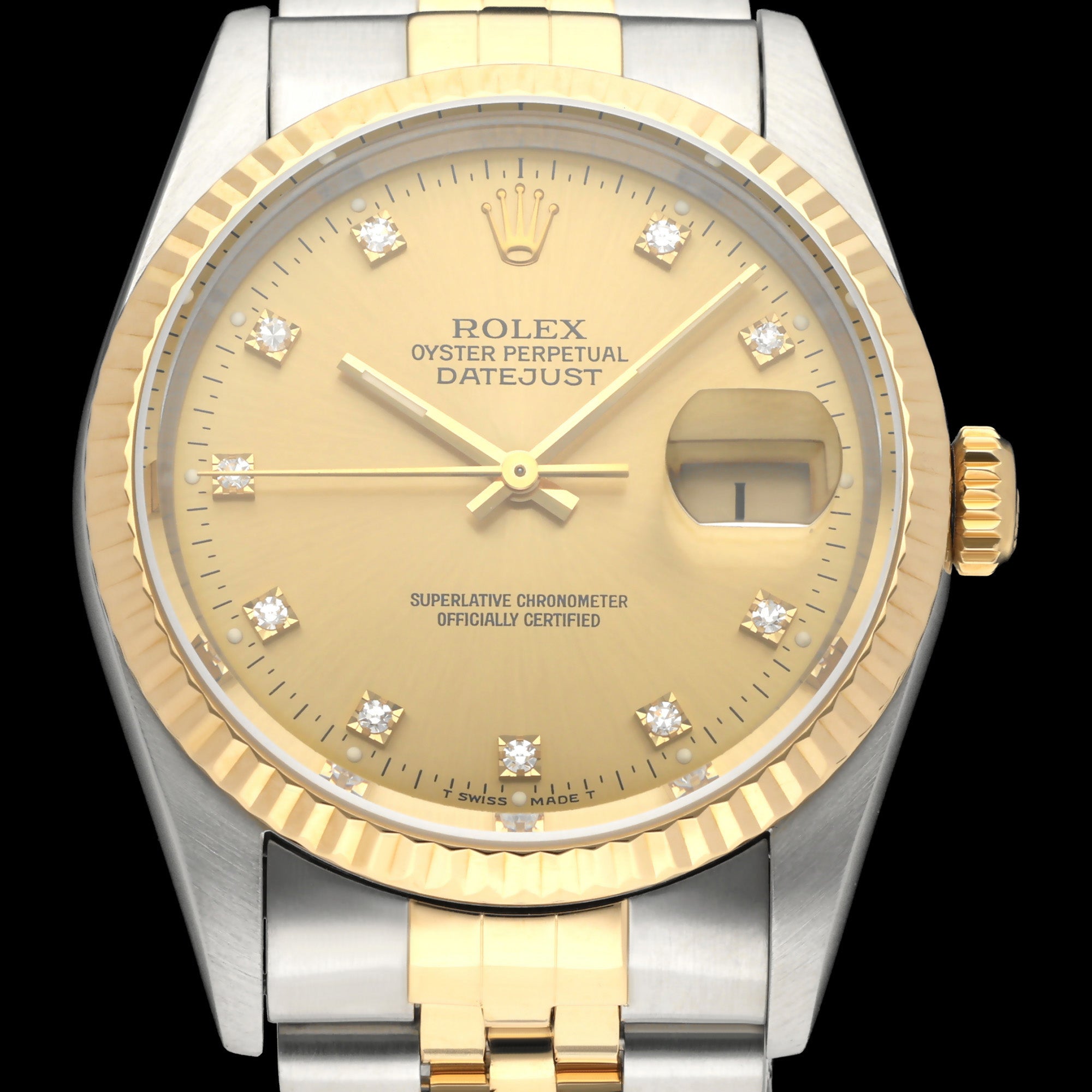 Rolex Datejust 16233G - 1995 - Rolex horloge - Rolex kopen - Rolex heren horloge - Trophies Watches