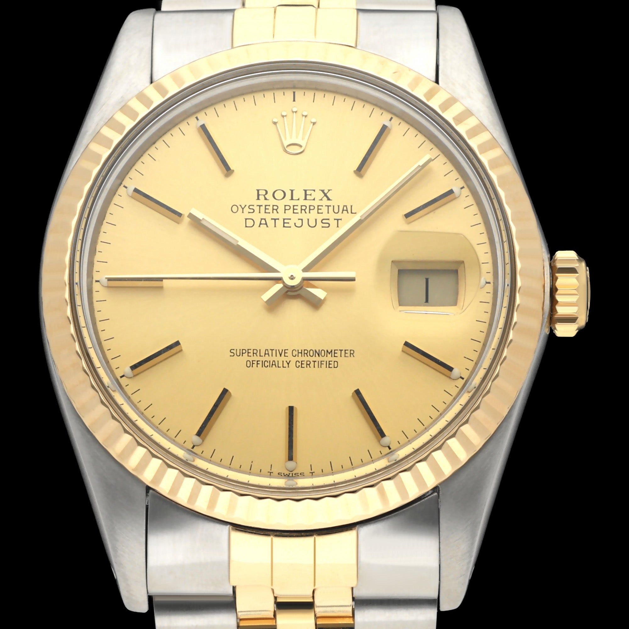 Rolex Datejust 16013 - 1987 - Rolex horloge - Rolex kopen - Rolex heren horloge - Trophies Watches