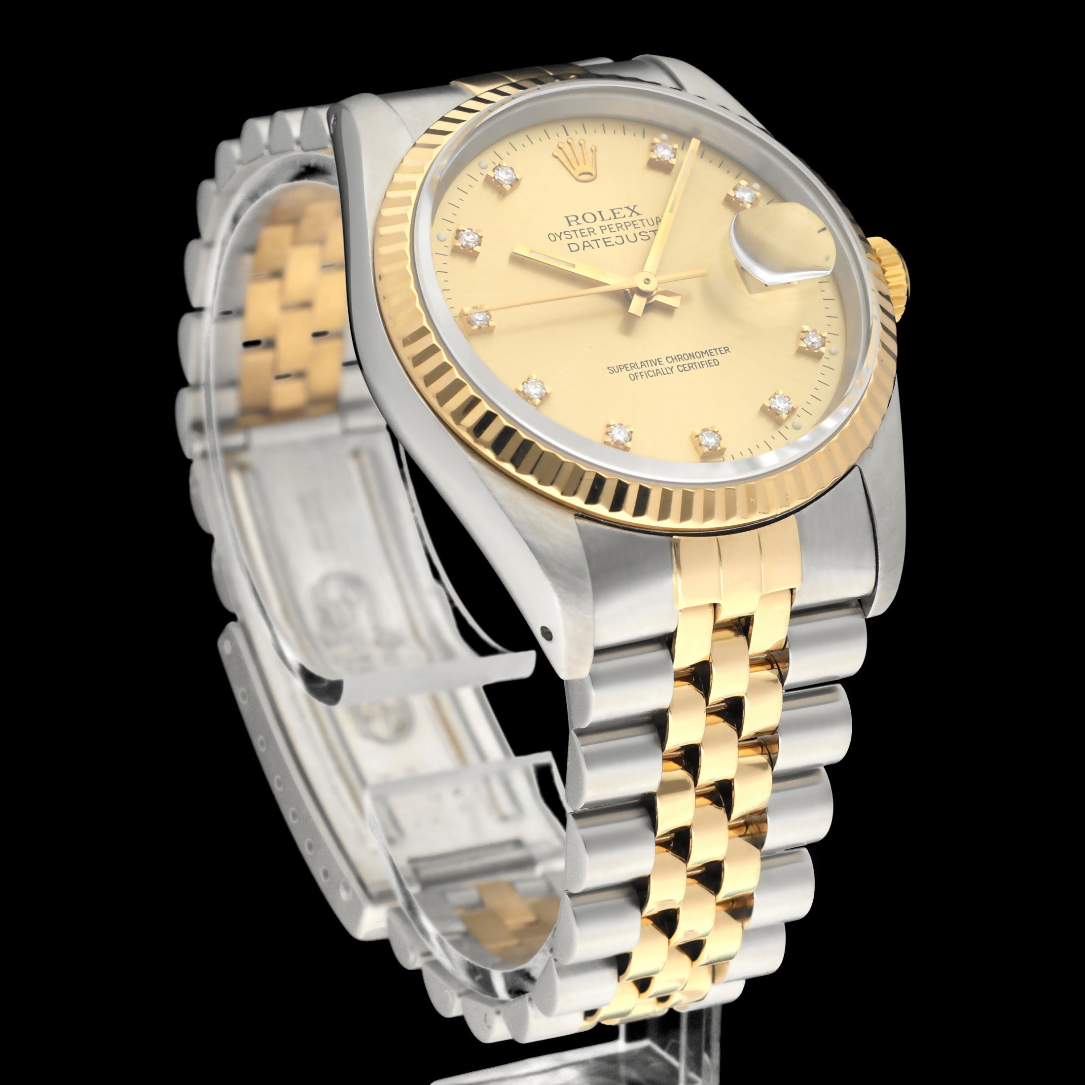 Rolex Datejust 16233G - 1990 - Rolex horloge - Rolex kopen - Rolex heren horloge - Trophies Watches