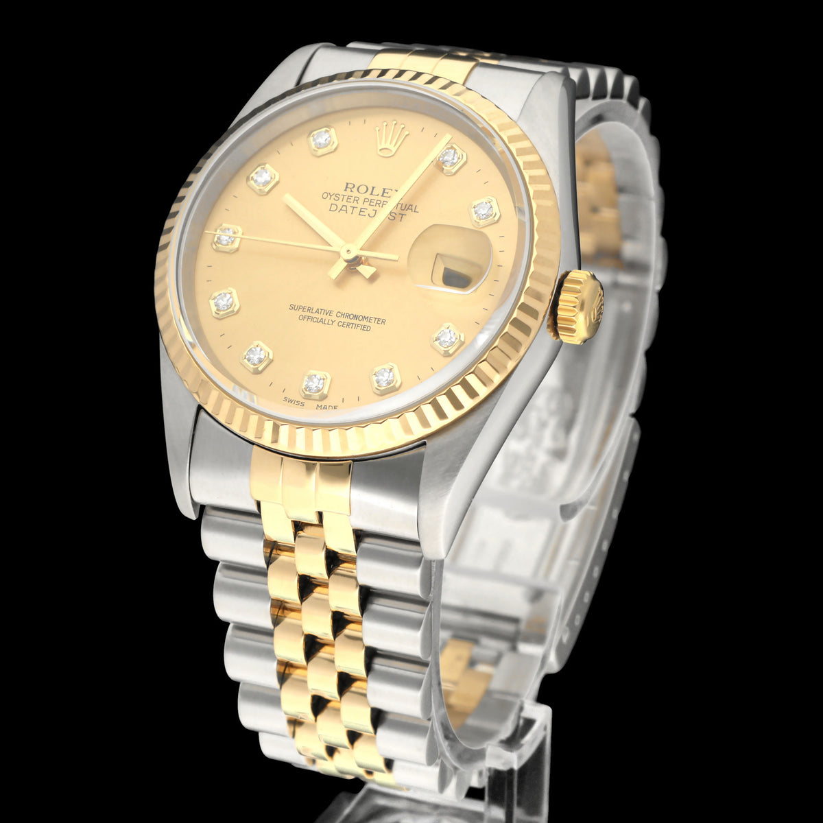 Rolex Datejust 16233G - 2000 - Rolex horloge - Rolex kopen - Rolex heren horloge - Trophies Watches