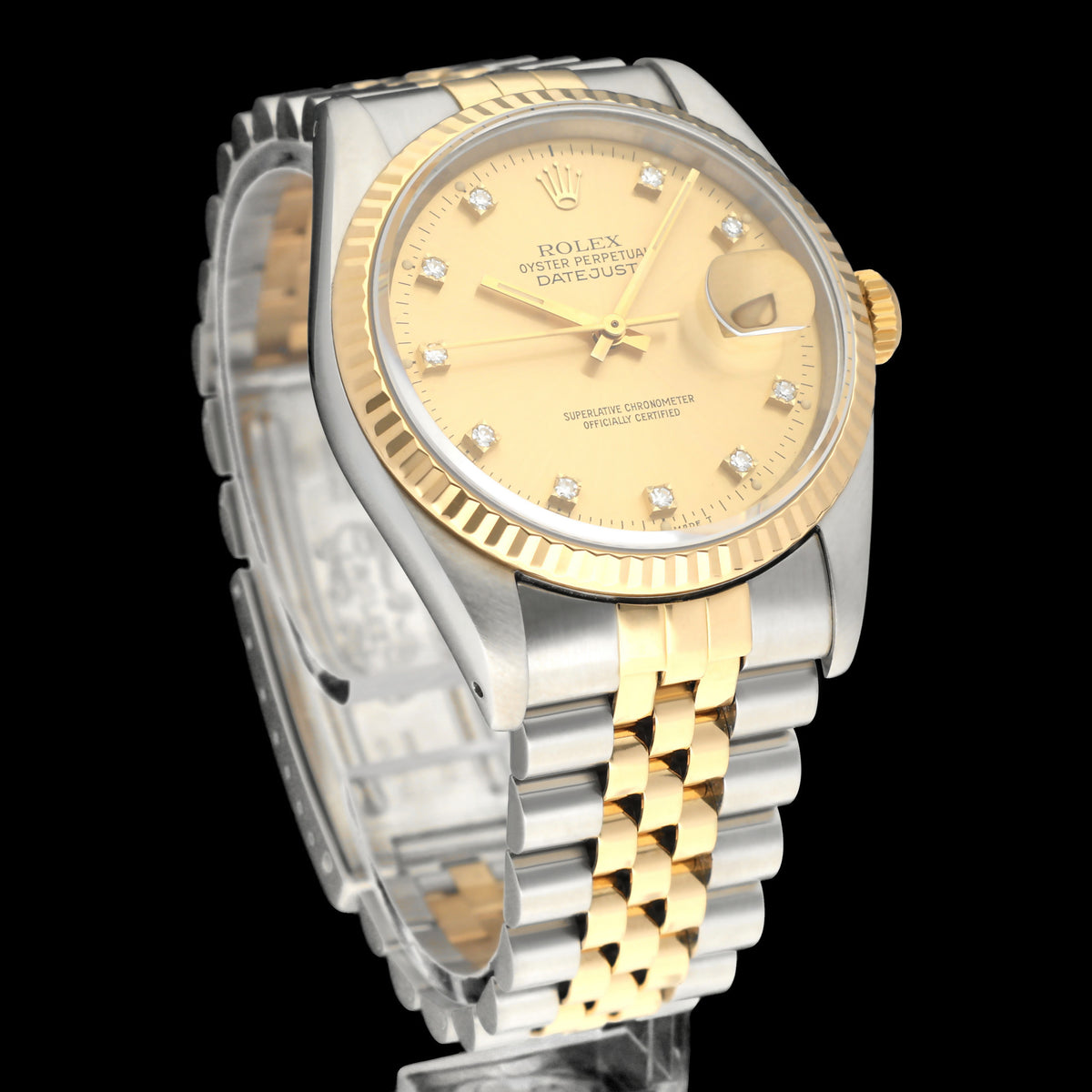 Rolex Datejust 16233G - 1989 - Rolex horloge - Rolex kopen - Rolex heren horloge - Trophies Watches
