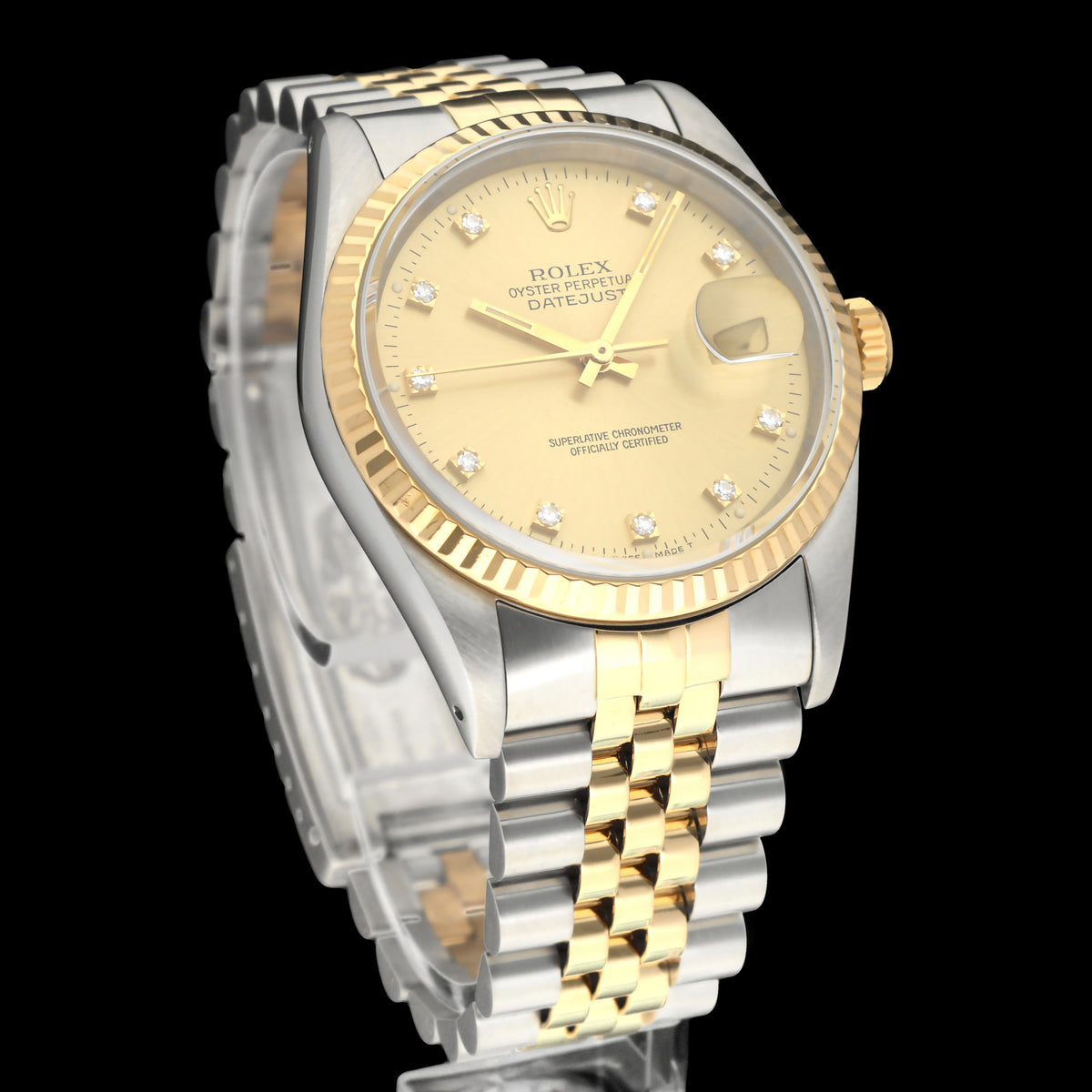 Rolex Datejust 16233G - 1990 - Rolex horloge - Rolex kopen - Rolex heren horloge - Trophies Watches