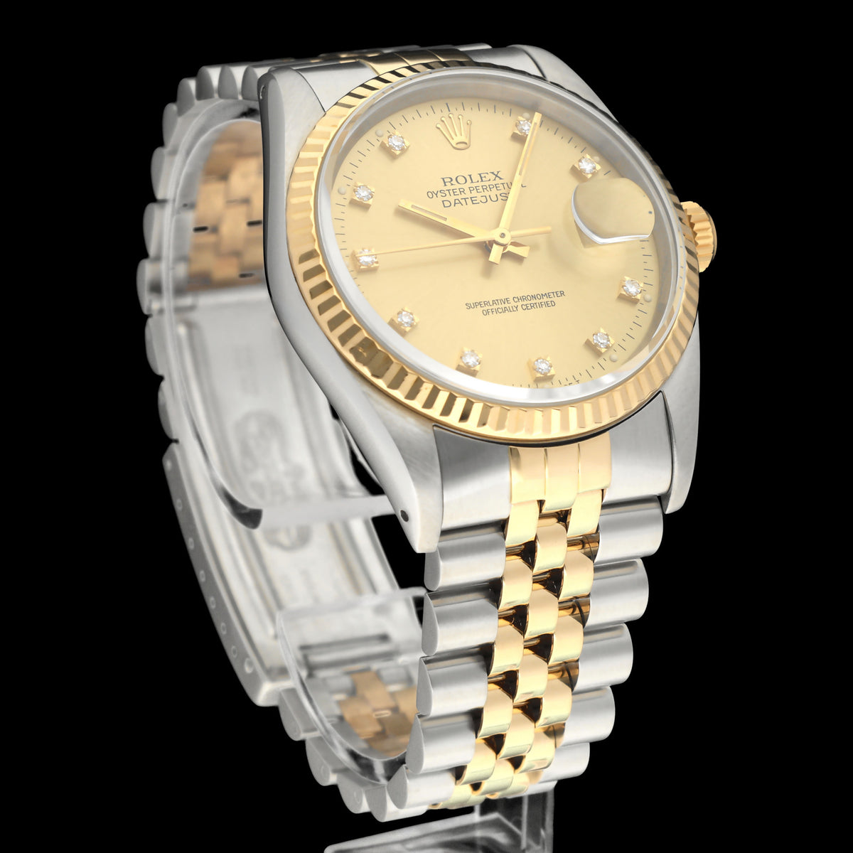 Rolex Datejust 16233G - 1990 - Rolex horloge - Rolex kopen - Rolex heren horloge - Trophies Watches