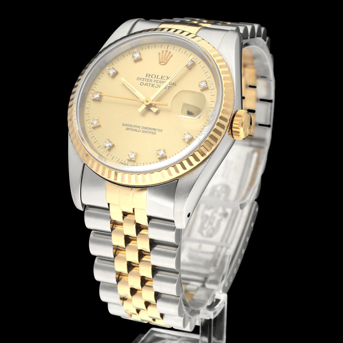 Rolex Datejust 16233G - 1990 - Rolex horloge - Rolex kopen - Rolex heren horloge - Trophies Watches