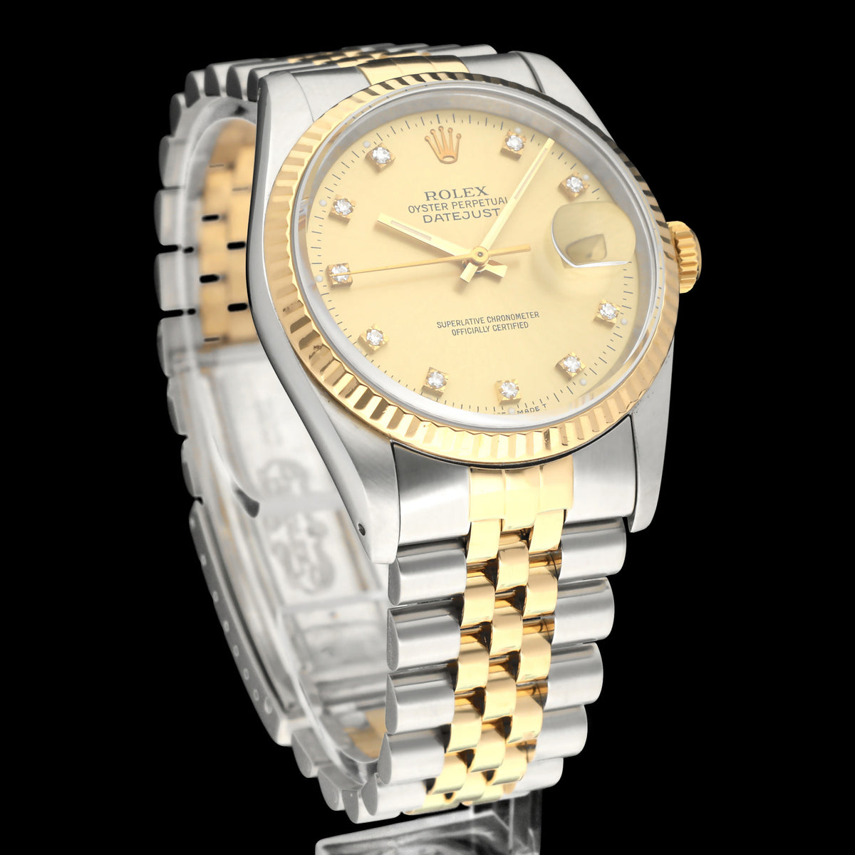 Rolex Datejust 16233G - 1990 - Rolex horloge - Rolex kopen - Rolex heren horloge - Trophies Watches