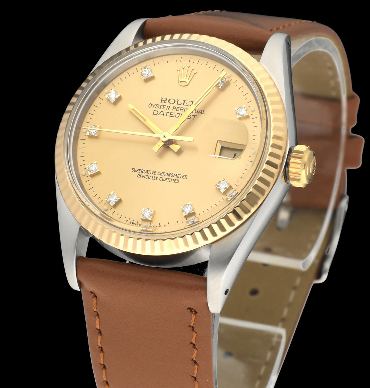Rolex Datejust 16013G - 1986 - Rolex horloge - Rolex kopen - Rolex heren horloge - Trophies Watches