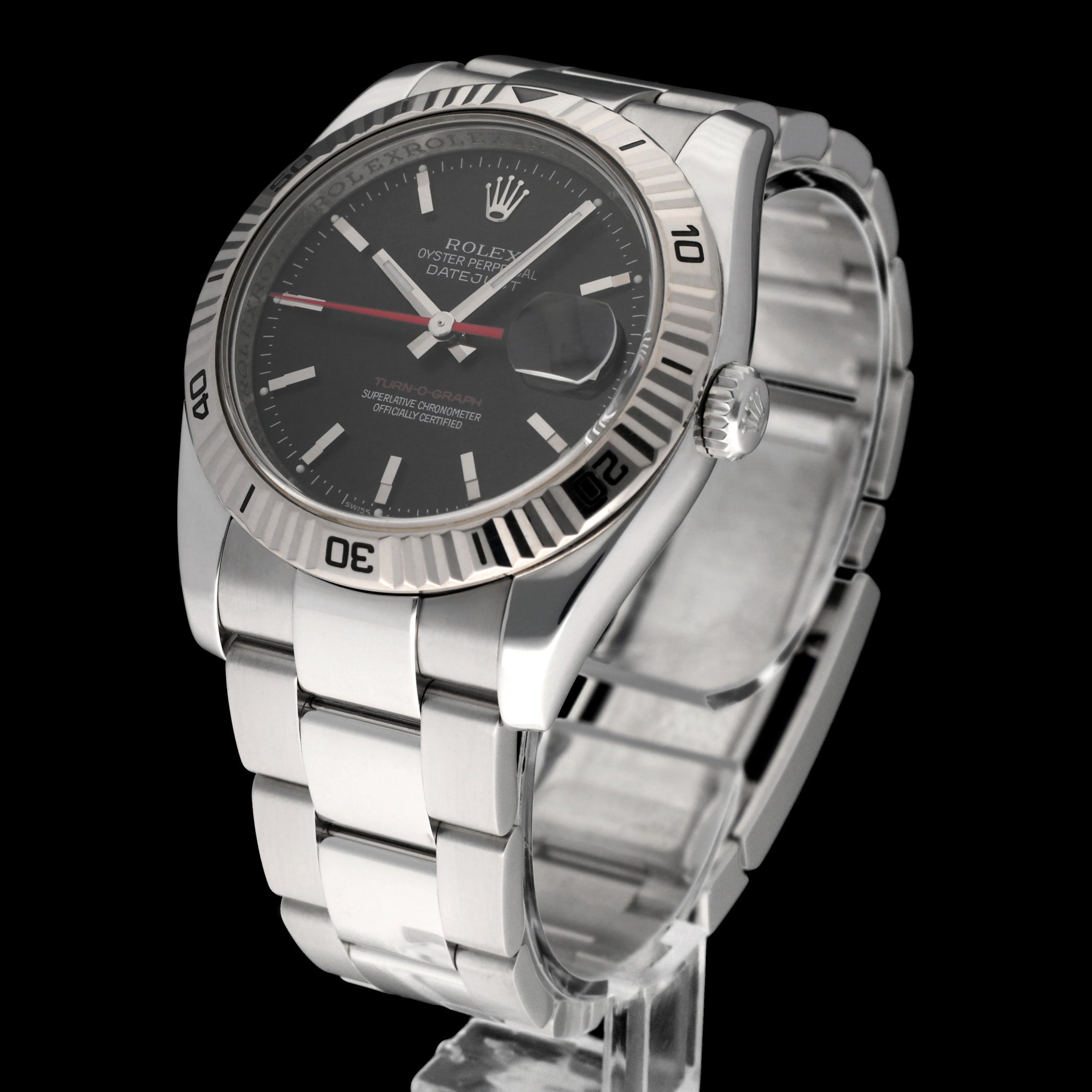 Rolex Datejust Turn-O-Graph 116264 - 2004 - Rolex horloge - Rolex kopen - Rolex heren horloge - Trophies Watches