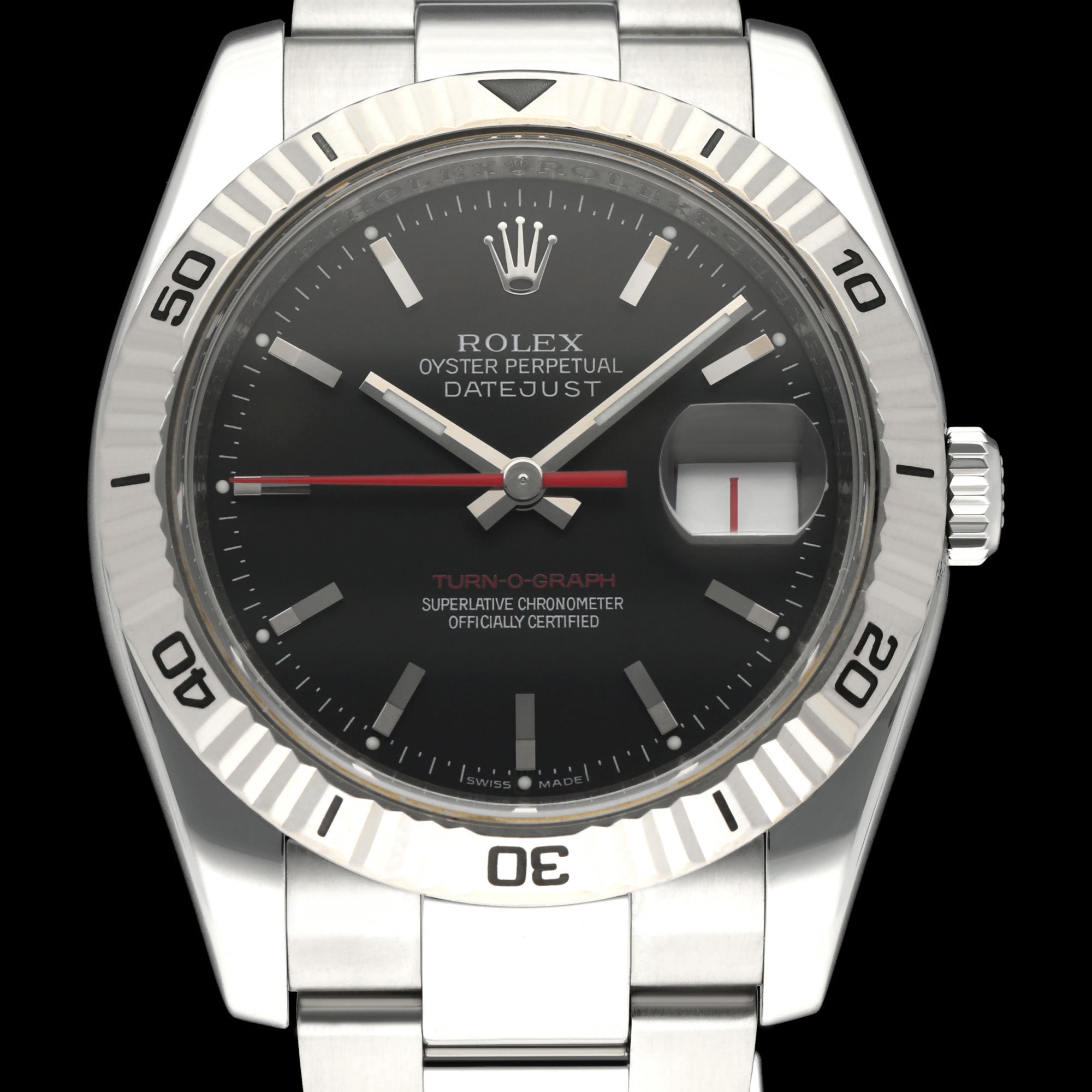 Rolex Datejust Turn-O-Graph 116264 - 2004 - Rolex horloge - Rolex kopen - Rolex heren horloge - Trophies Watches