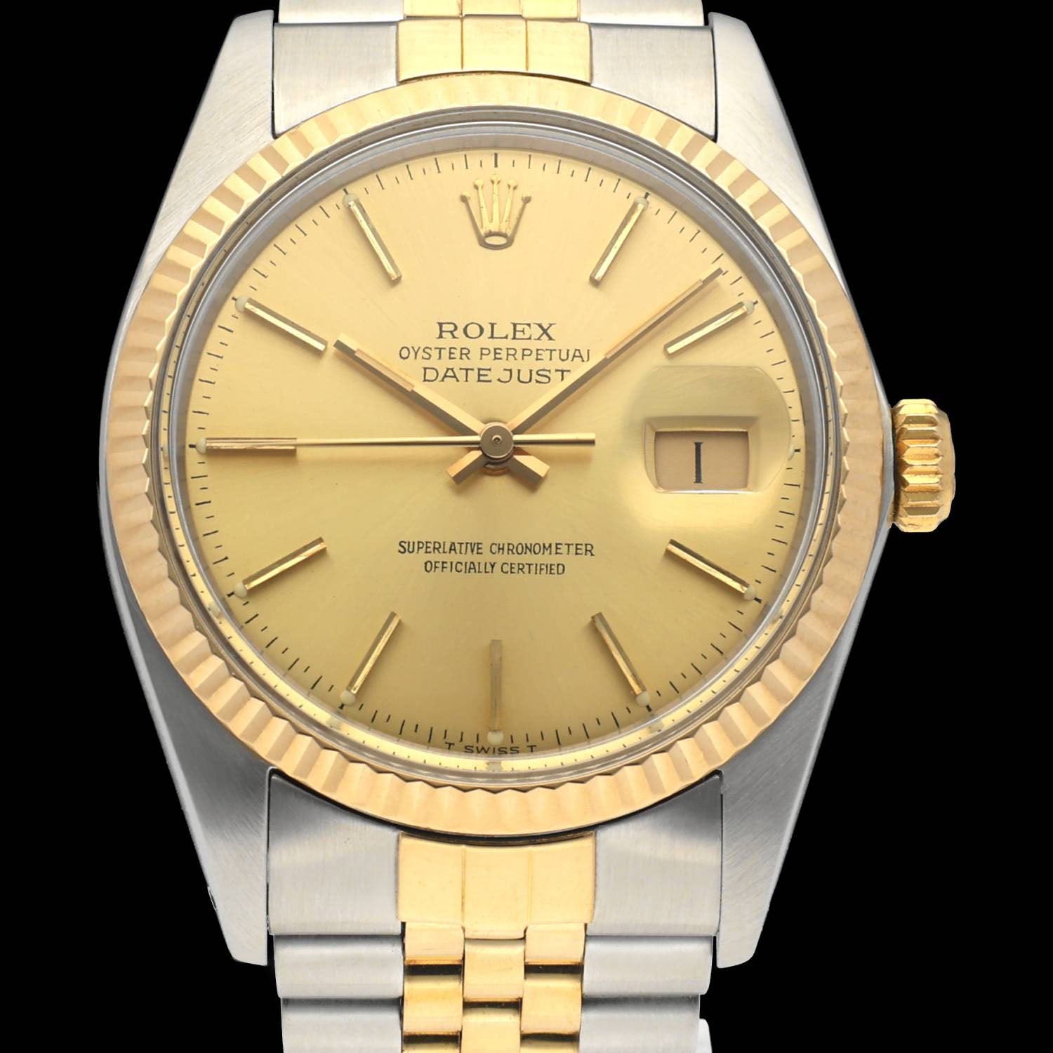 Rolex Datejust 16013 - 1987 - Rolex horloge - Rolex kopen - Rolex heren horloge - Trophies Watches