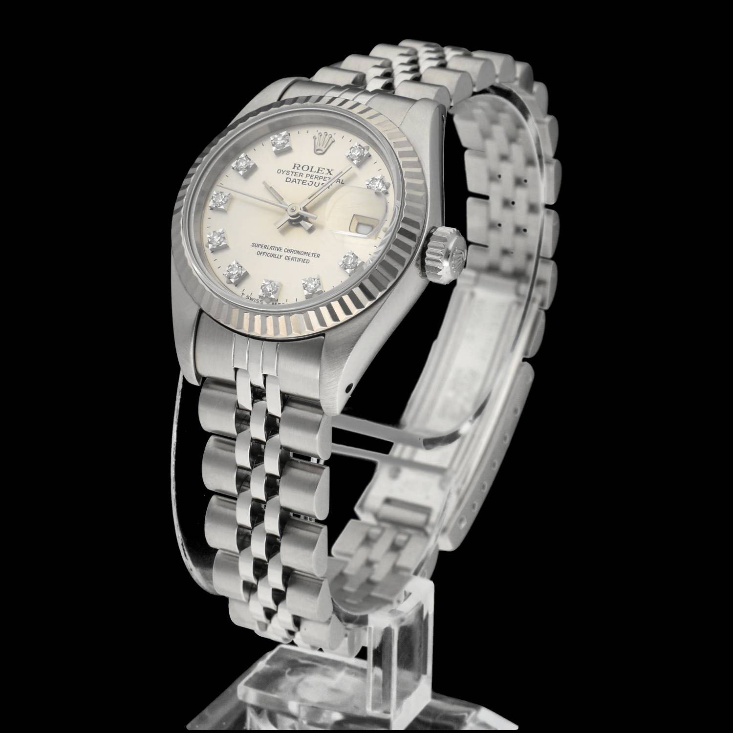 Rolex Oyster Perpetual Lady Datejust 69174G - 1992 - Rolex horloge - Rolex kopen - Rolex dames horloge - Trophies Watches