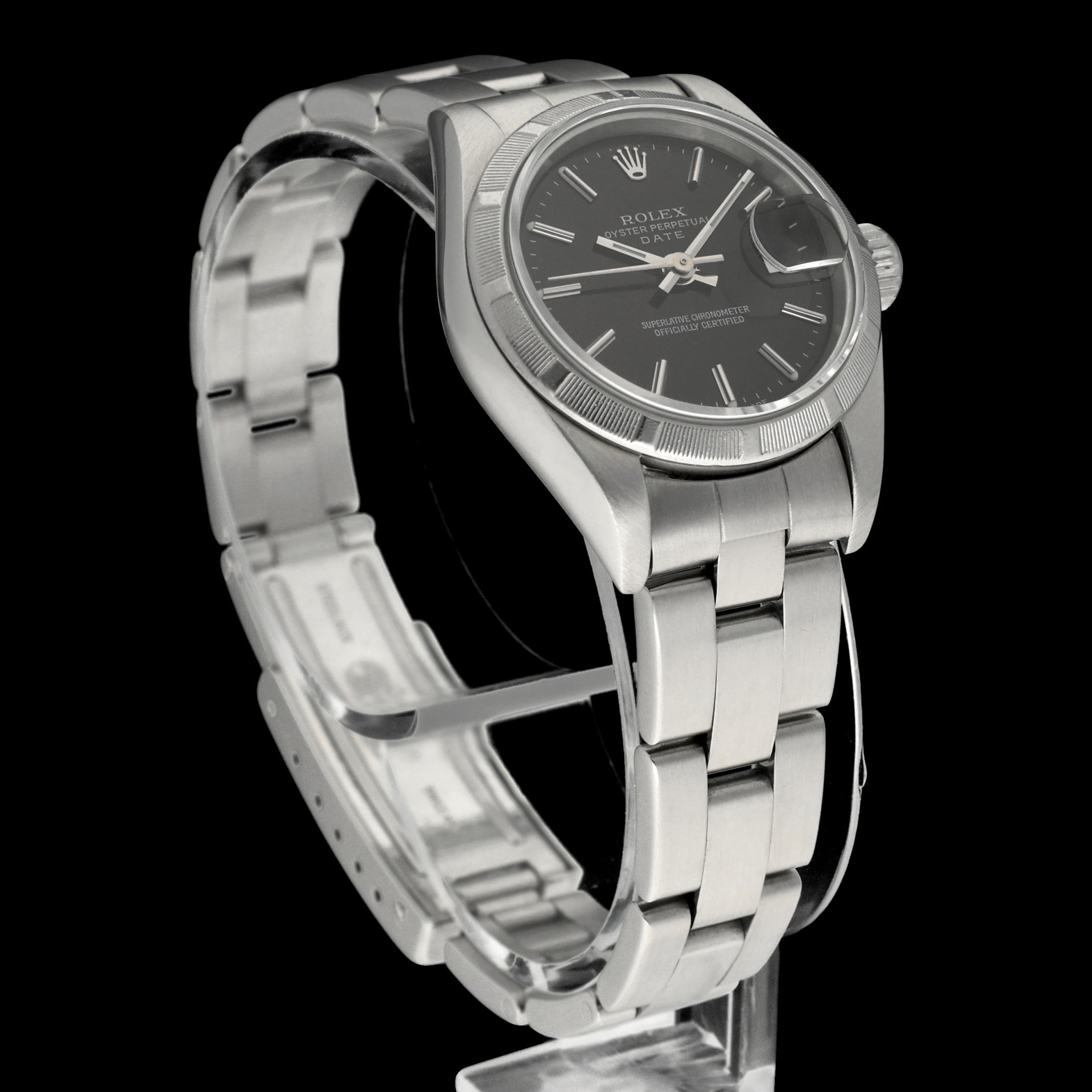 Rolex Oyster Perpetual Lady Date 79190 - 2002 - Rolex horloge - Rolex kopen - Rolex dames horloge - Trophies Watches