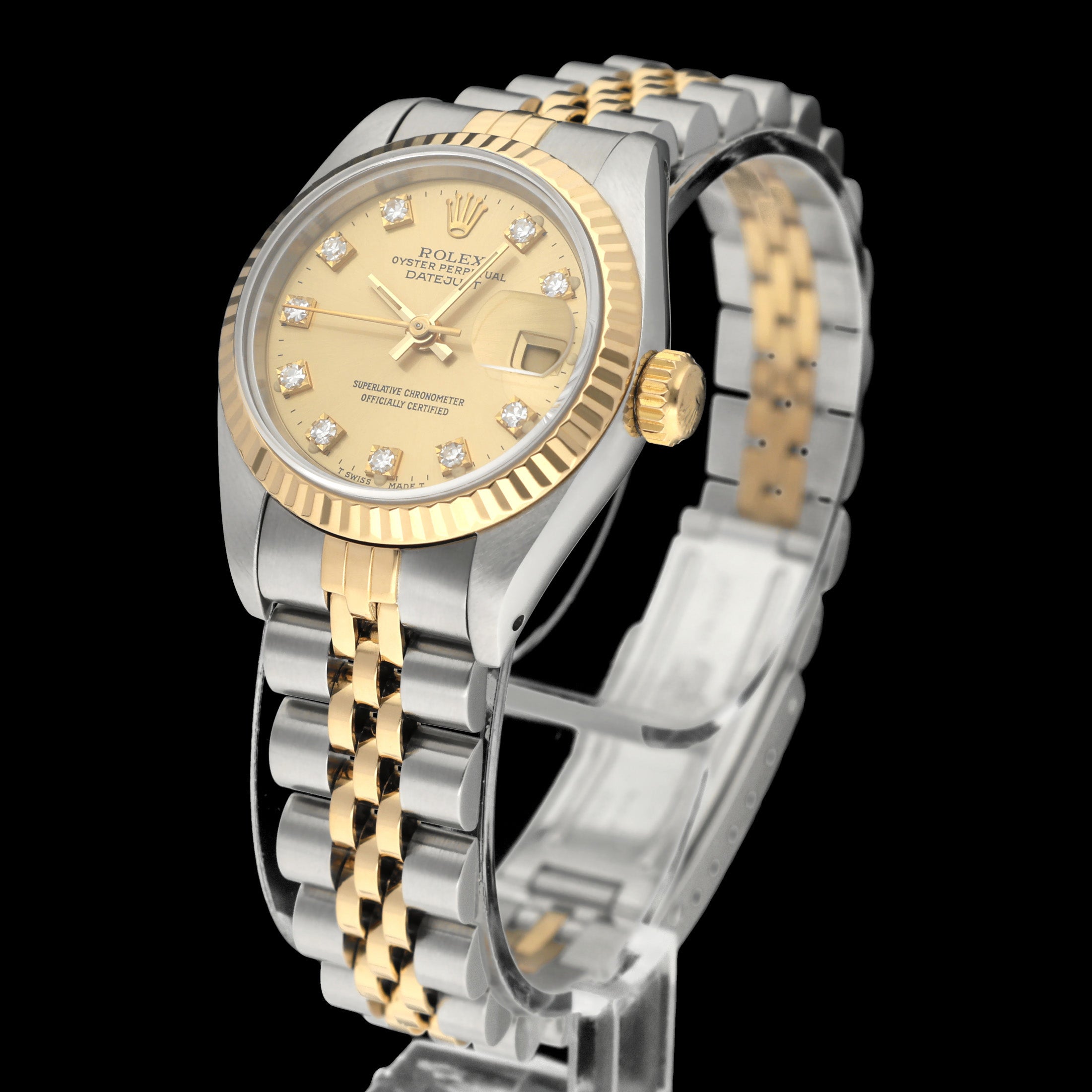 Rolex Lady-Datejust 69173G - 1991 - Rolex horloge - Rolex kopen - Rolex dames horloge - Trophies Watches