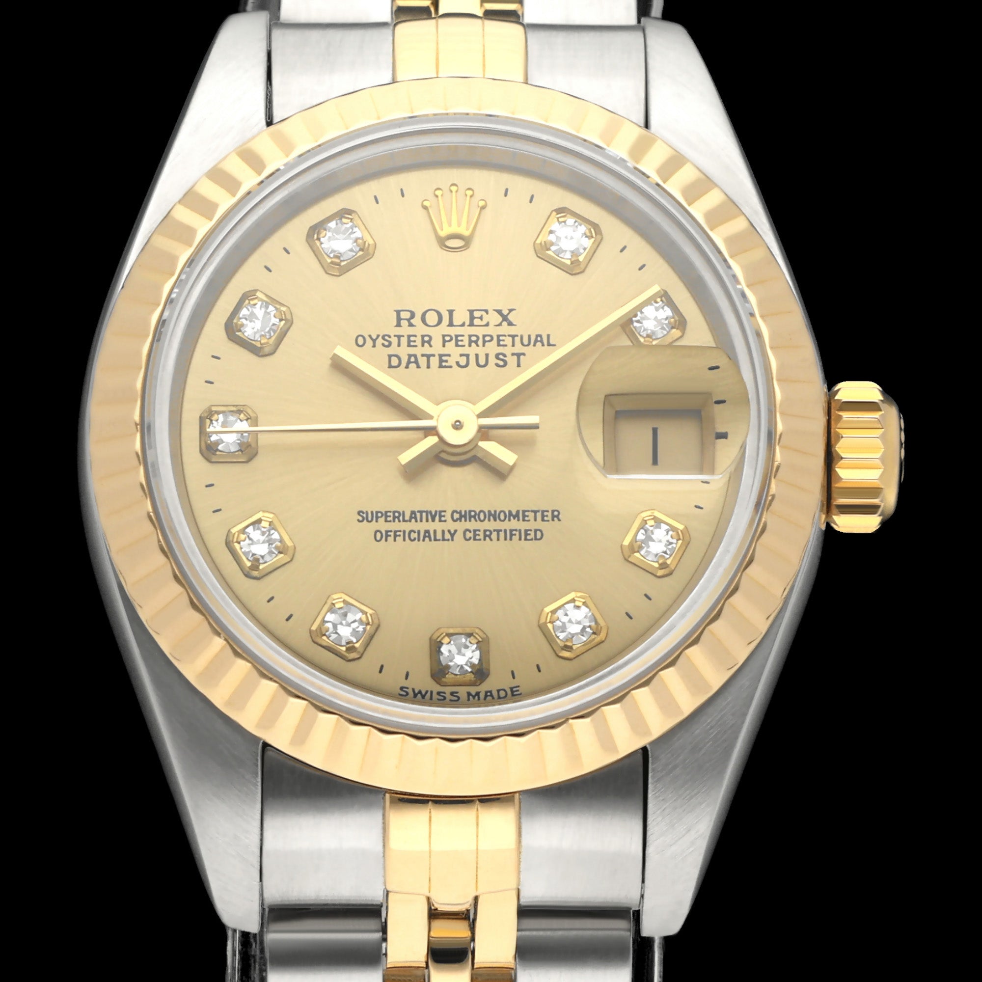 Rolex Lady-Datejust 69173G - 1994 - Rolex horloge - Rolex kopen - Rolex dames horloge - Trophies Watches