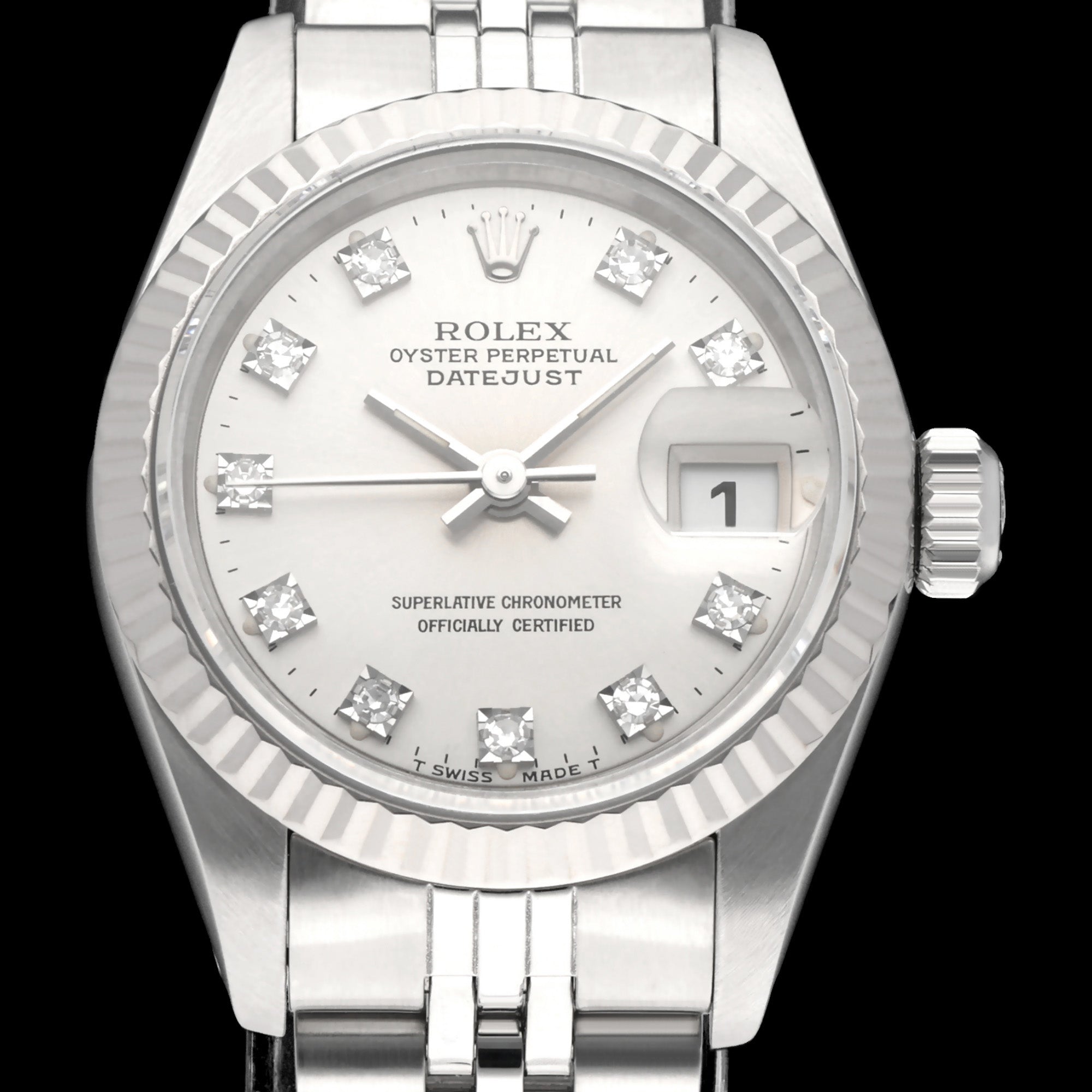 Rolex Oyster Perpetual Lady Datejust 69174G - 1991 - Rolex horloge - Rolex kopen - Rolex dames horloge - Trophies Watches