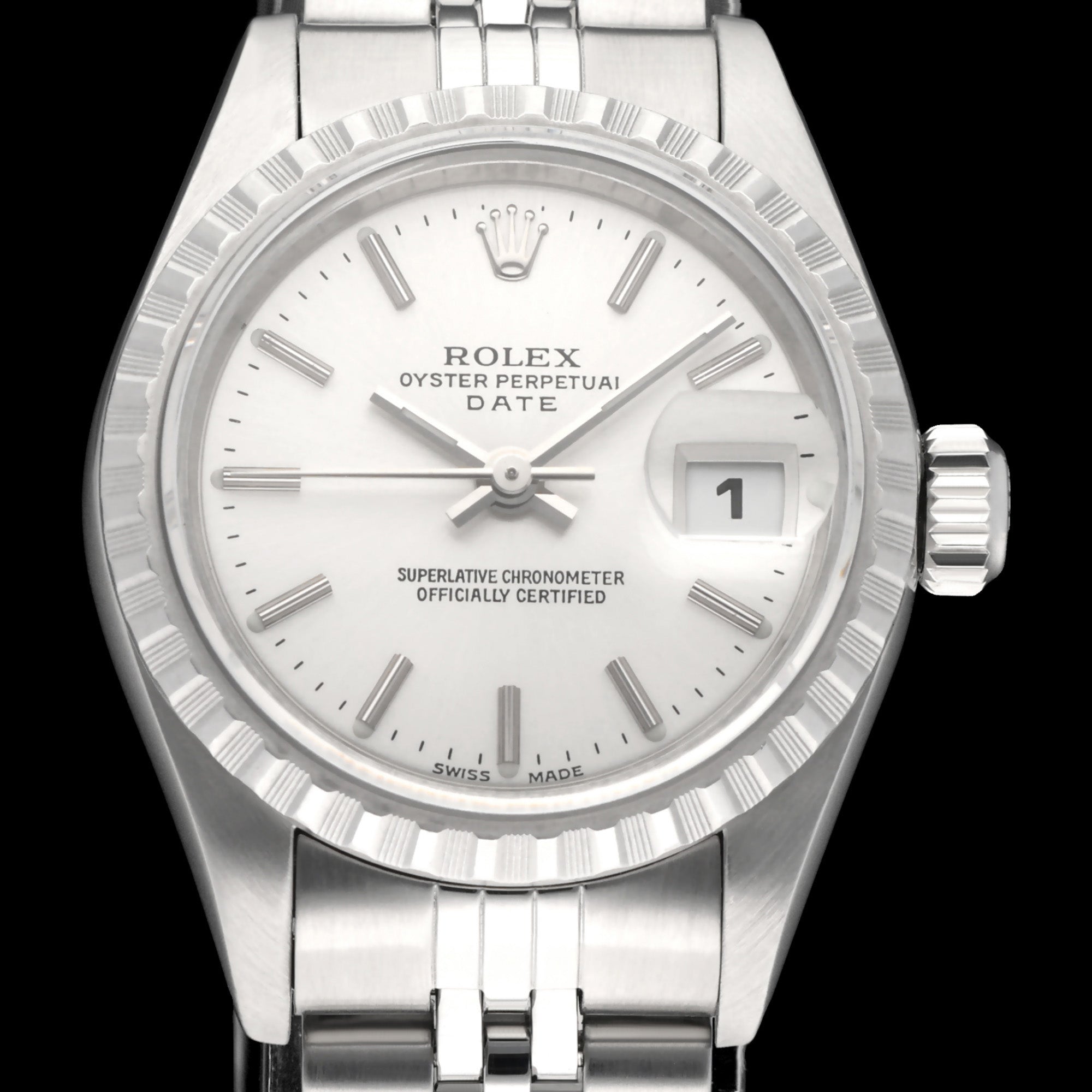 Rolex Oyster Perpetual Lady Date 69240 - 1999 - Rolex horloge - Rolex kopen - Rolex dames horloge - Trophies Watches