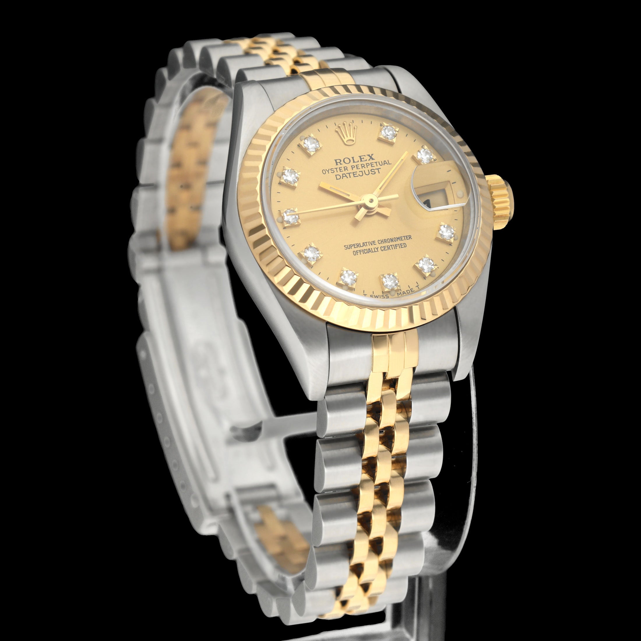 Rolex Lady-Datejust 69173G - 1993 - Rolex horloge - Rolex kopen - Rolex dames horloge - Trophies Watches