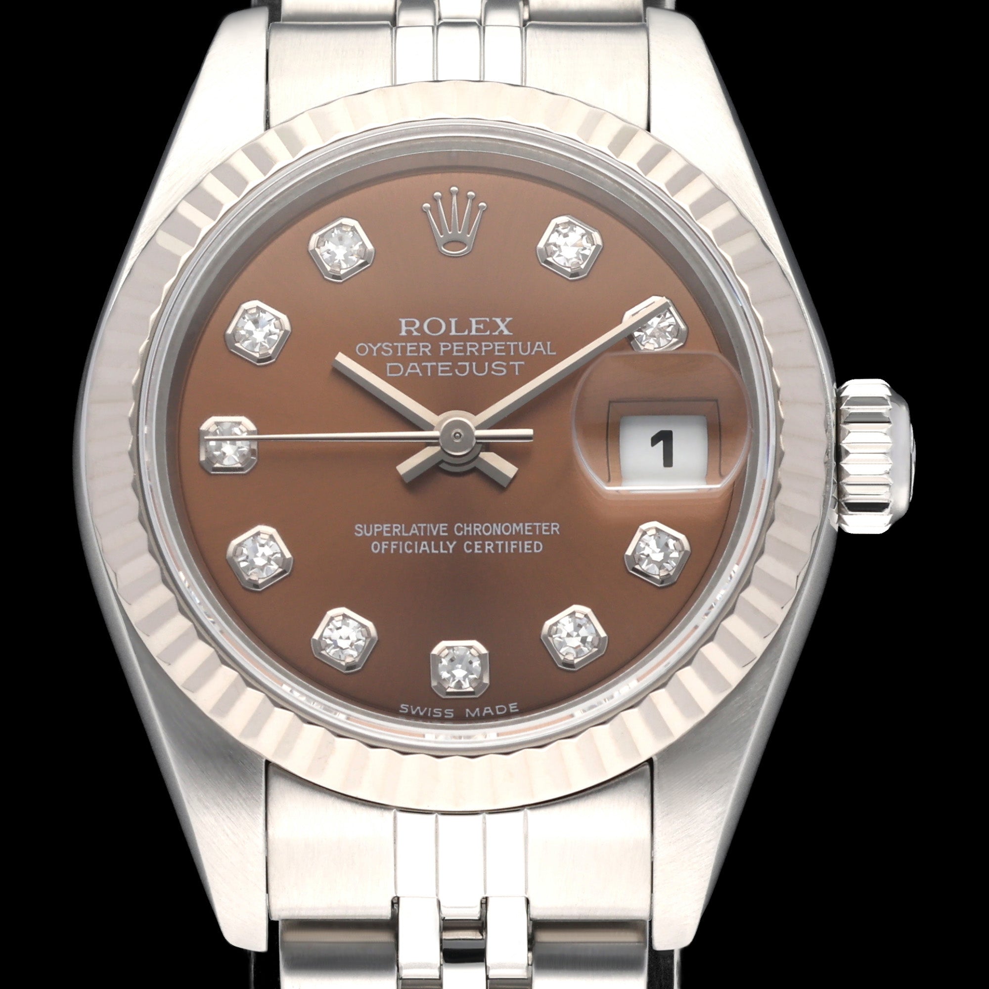 Rolex Oyster Perpetual Lady Datejust 79174G - 2004 - Rolex horloge - Rolex kopen - Rolex dames horloge - Trophies Watches