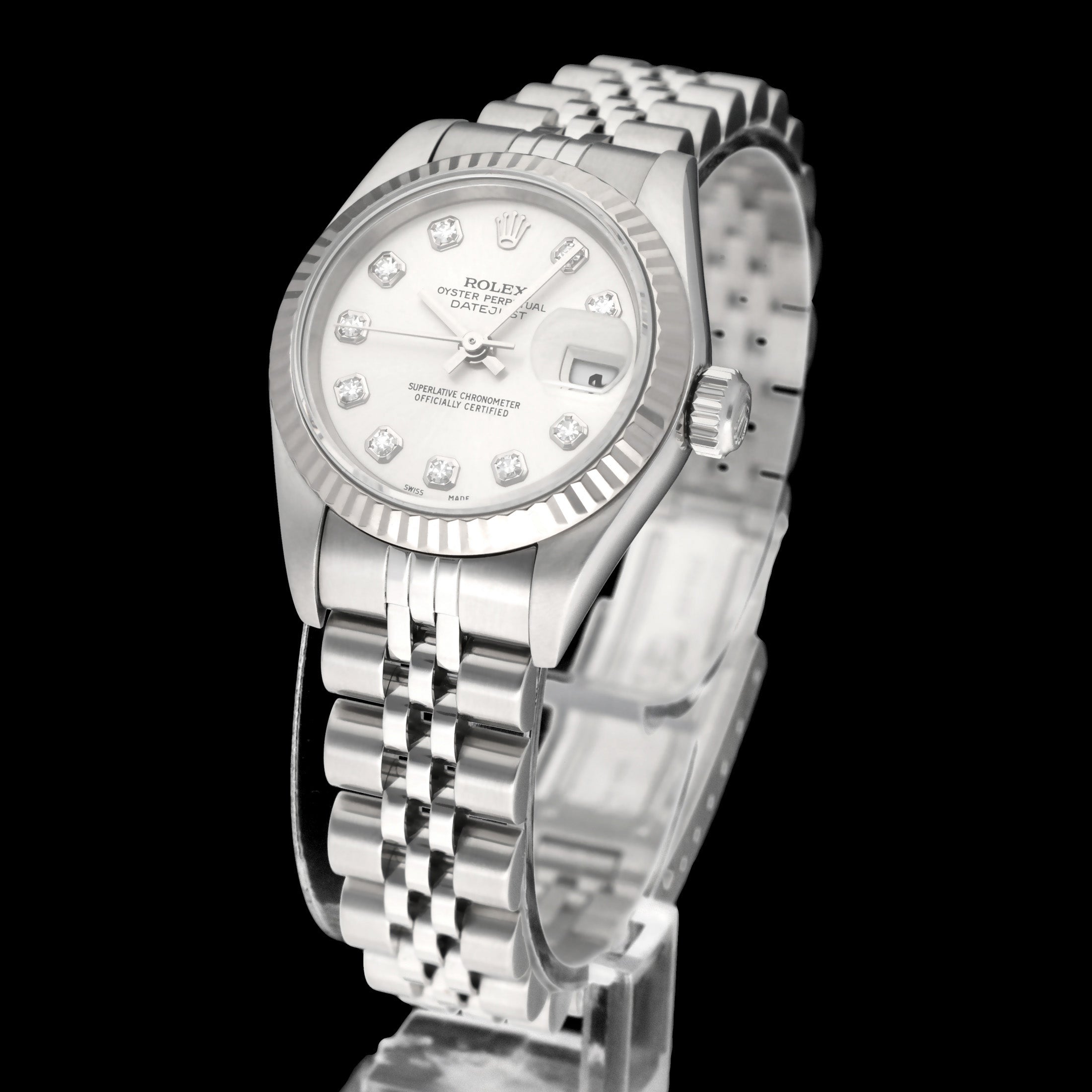 Rolex Oyster Perpetual Lady Datejust 79174G - 2003 - Rolex horloge - Rolex kopen - Rolex dames horloge - Trophies Watche