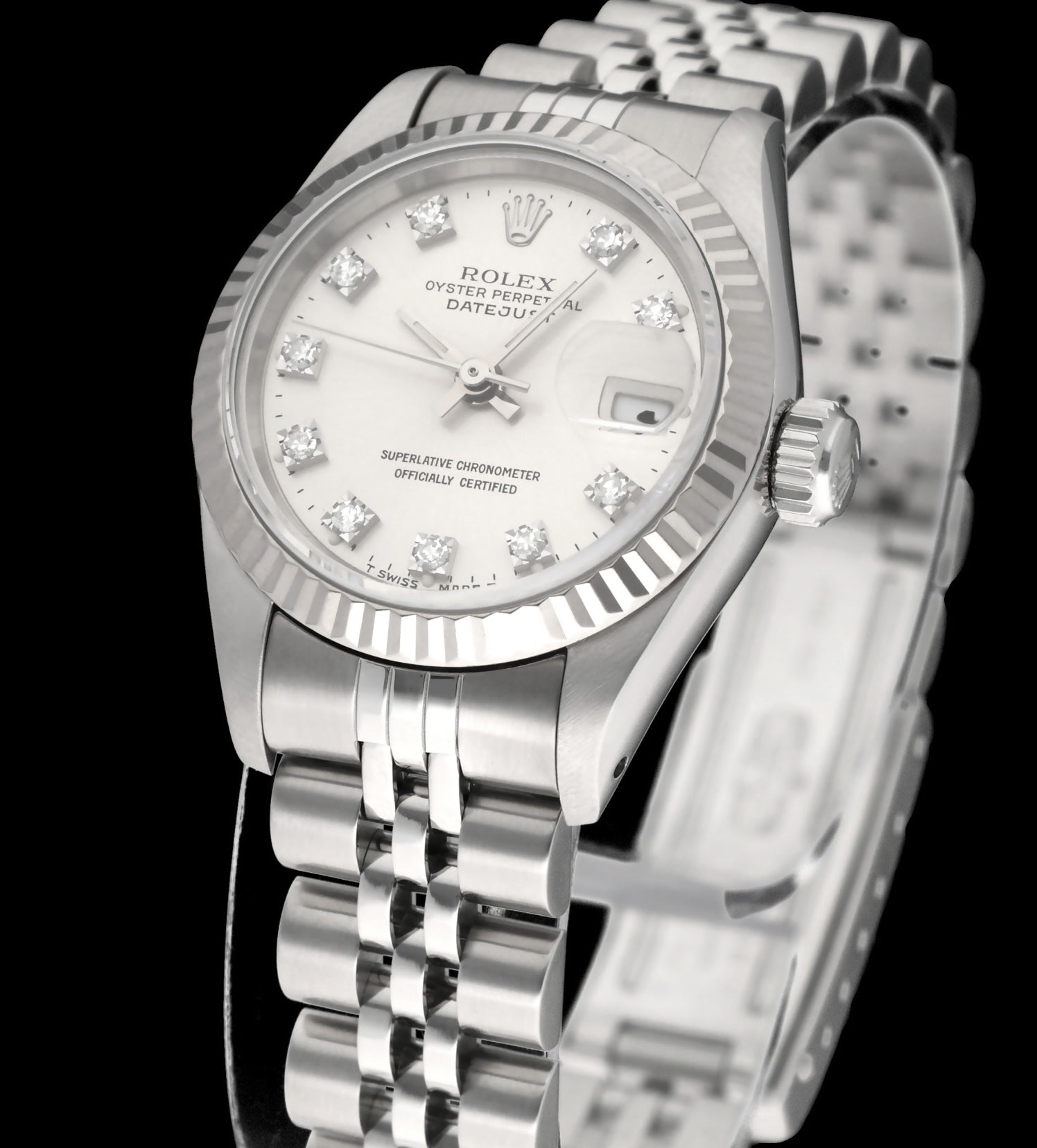 Rolex Oyster Perpetual Lady Datejust 69174G - 1995 - Rolex horloge - Rolex kopen - Rolex dames horloge - Trophies Watches