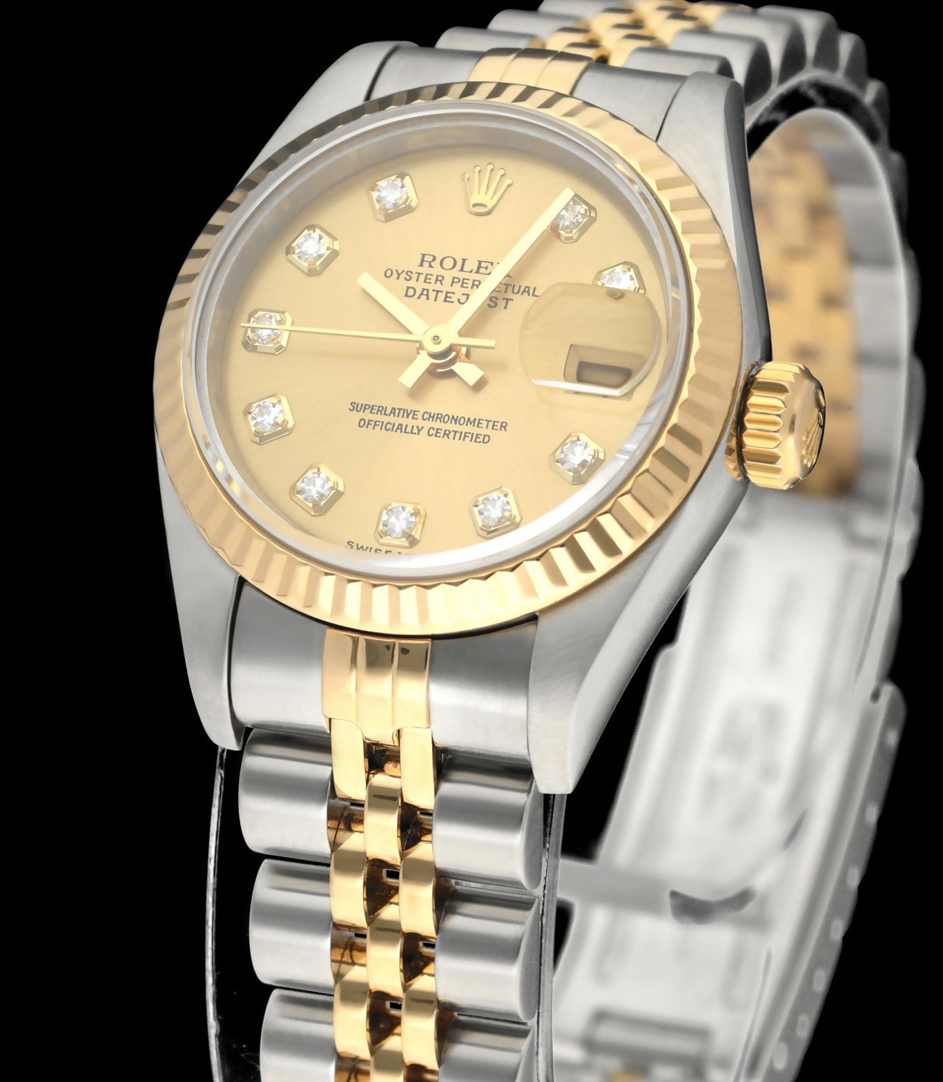 Rolex Lady-Datejust 79173G - 2002 - Rolex horloge - Rolex kopen - Rolex dames horloge - Trophies Watches