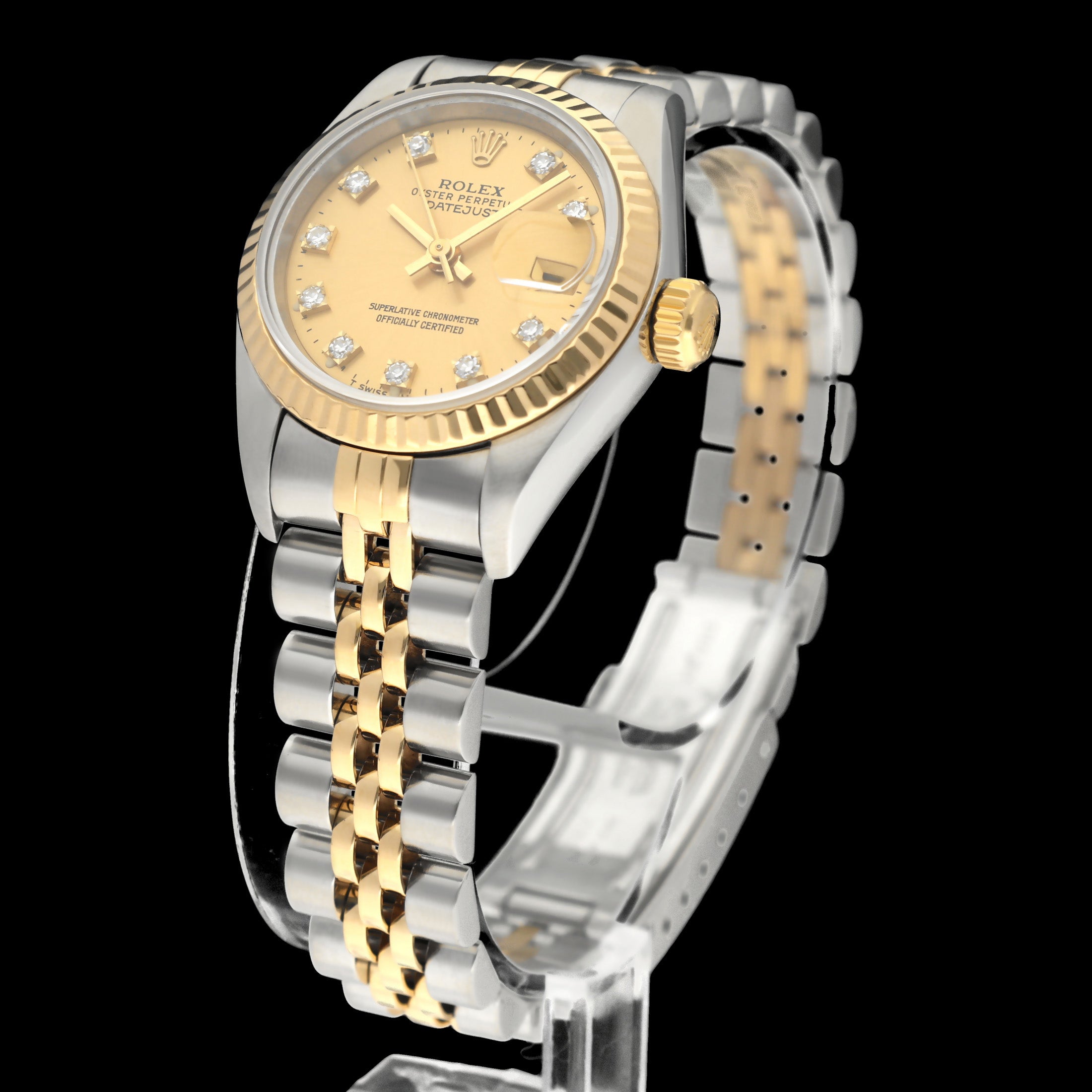 Rolex Lady-Datejust 69173G - 1998 - Rolex horloge - Rolex kopen - Rolex dames horloge - Trophies Watches