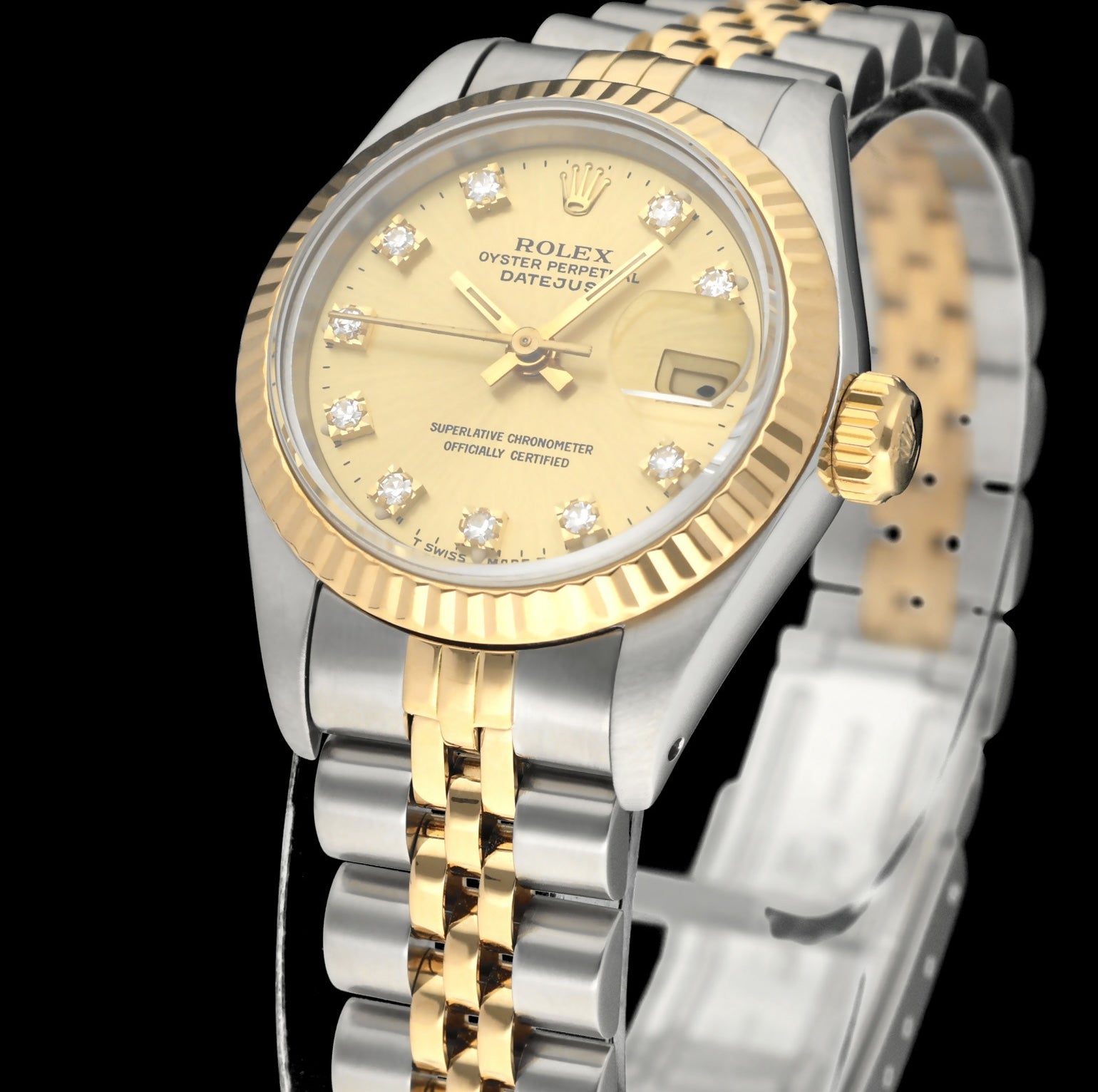 Rolex Lady-Datejust 69173G - 1990 - Rolex horloge - Rolex kopen - Rolex dames horloge - Trophies Watches