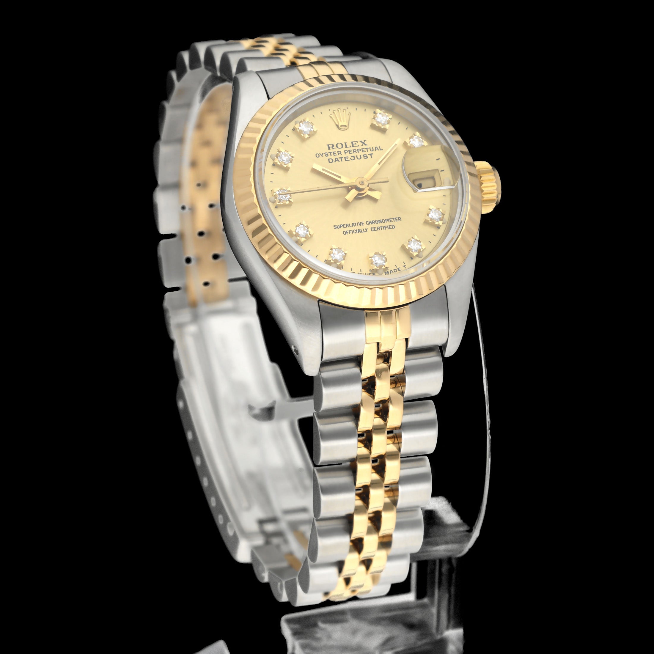 Rolex Lady-Datejust 69173G - 1990 - Rolex horloge - Rolex kopen - Rolex dames horloge - Trophies Watches