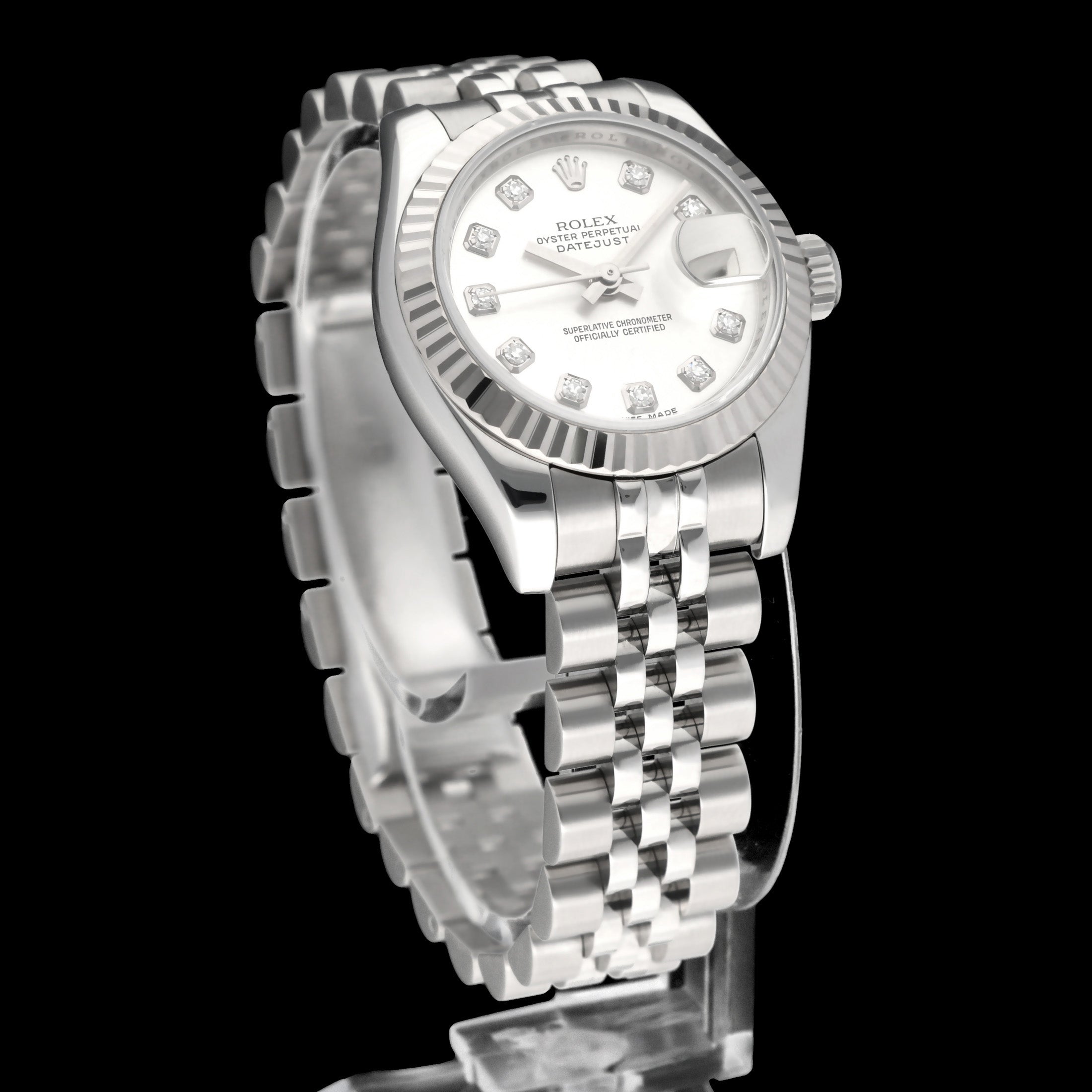 Rolex Oyster Perpetual Lady Datejust 179174G - 2010 - Rolex horloge - Rolex kopen - Rolex dames horloge - Trophies Watches