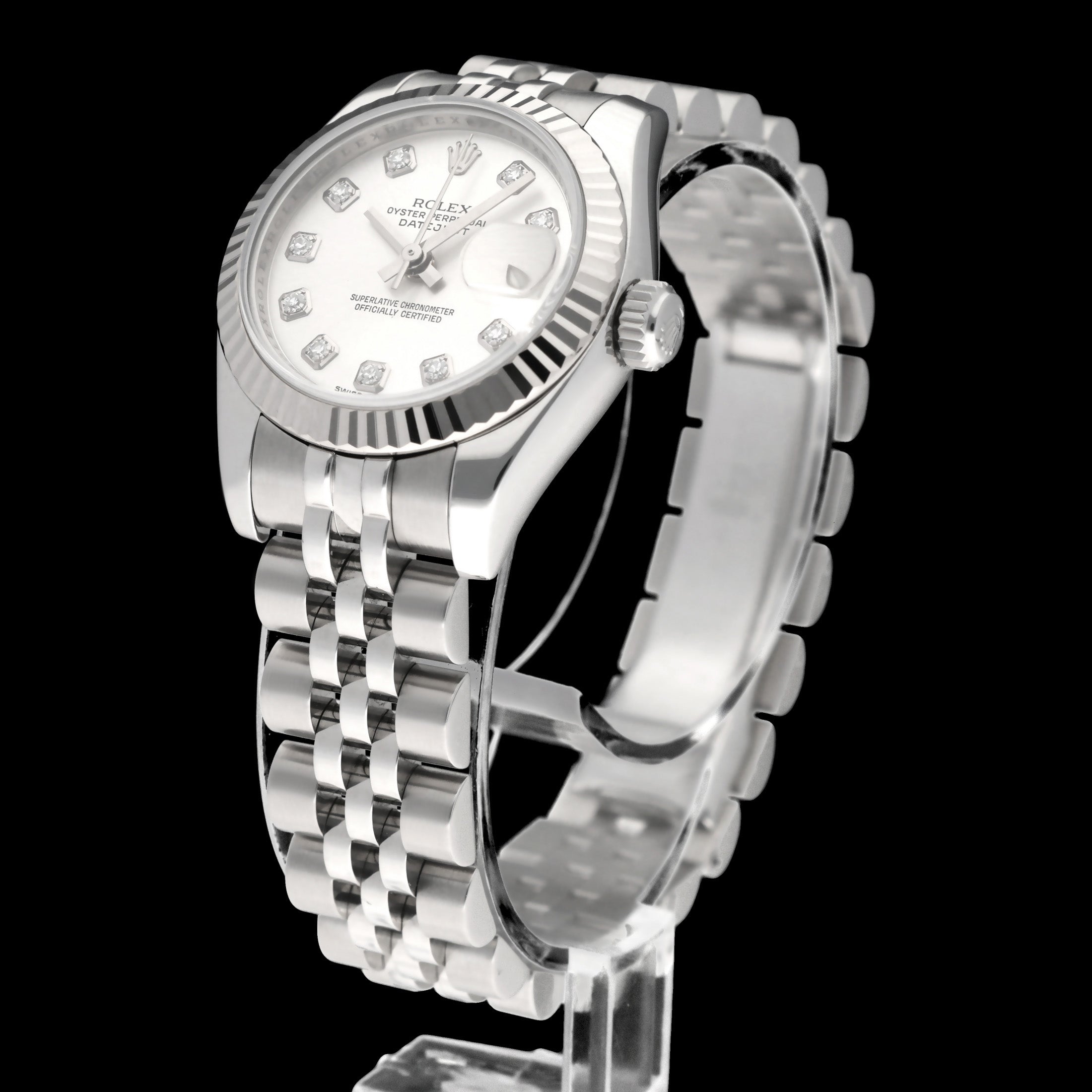 Rolex Oyster Perpetual Lady Datejust 179174G - 2010 - Rolex horloge - Rolex kopen - Rolex dames horloge - Trophies Watches