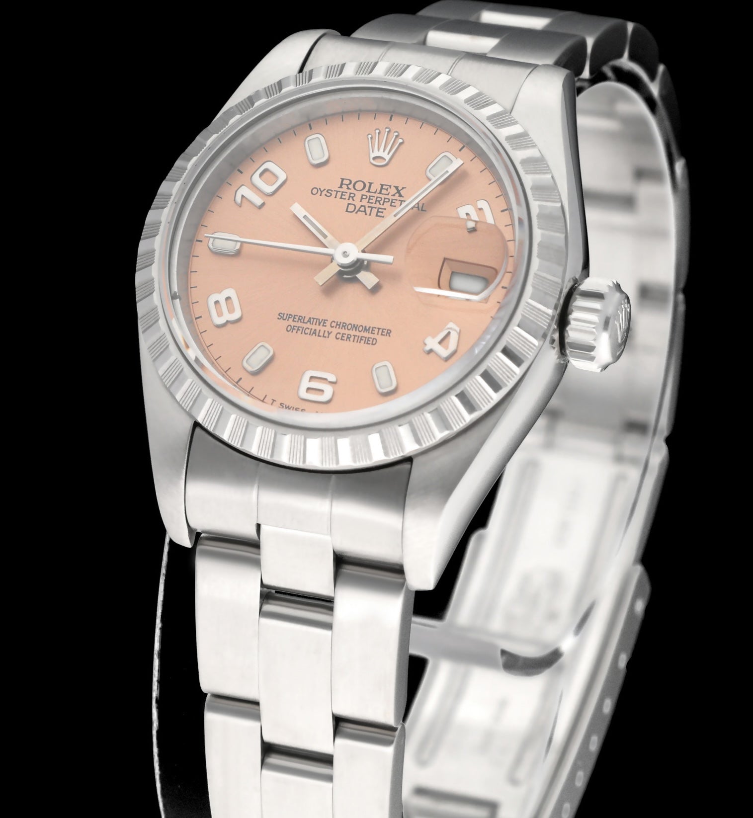 Rolex Oyster Perpetual Lady Date 69240 - 1998 - Rolex horloge - Rolex kopen - Rolex dames horloge - Trophies Watches