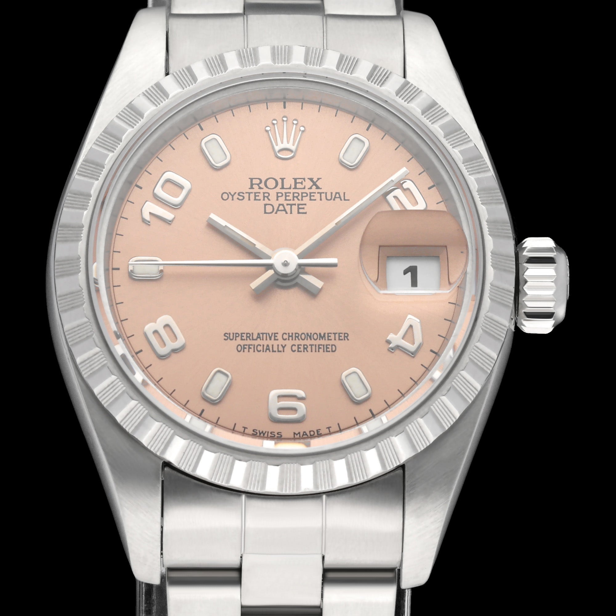 Rolex Oyster Perpetual Lady Date 69240 - 1998 - Rolex horloge - Rolex kopen - Rolex dames horloge - Trophies Watches