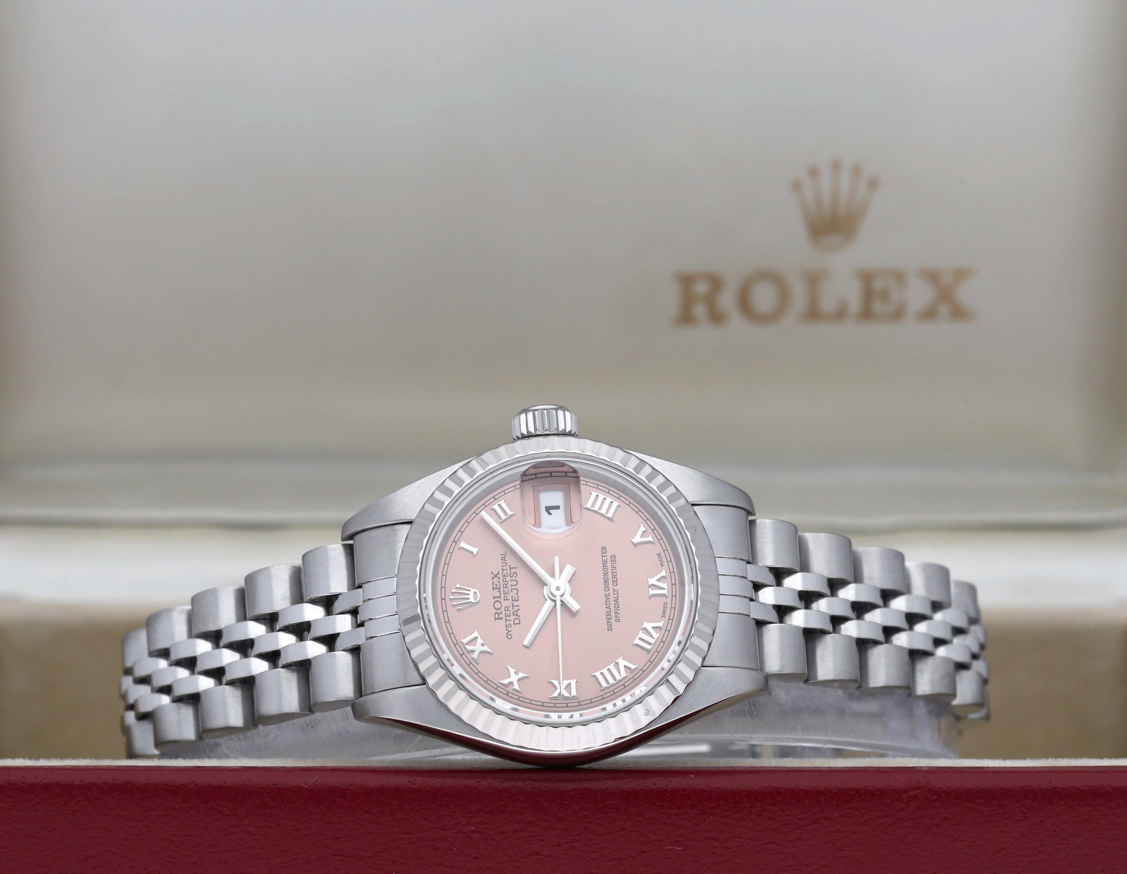 Rolex Oyster Perpetual Lady Datejust 69174 - 1999 - Rolex horloge - Rolex kopen - Rolex dames horloge - Trophies Watches