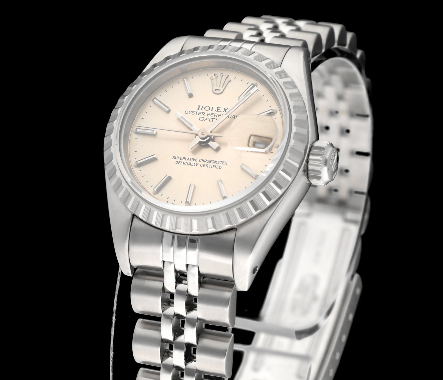 Rolex Oyster Perpetual Lady Date 69240 - 1994 - Rolex horloge - Rolex kopen - Rolex dames horloge - Trophies Watches