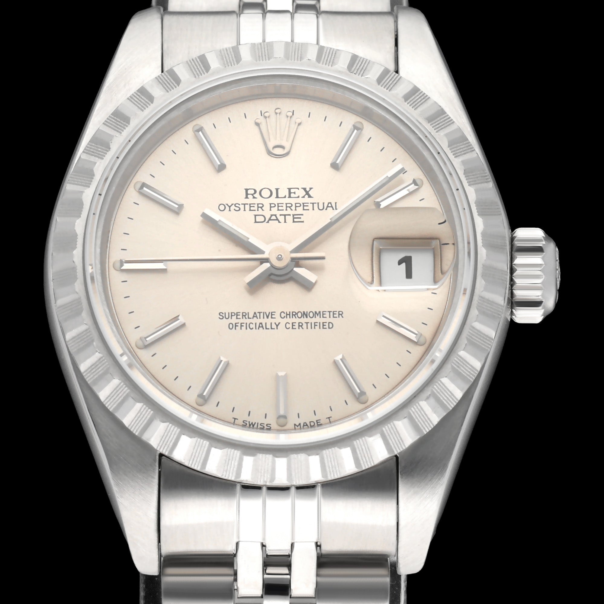 Rolex Oyster Perpetual Lady Date 69240 - 1994 - Rolex horloge - Rolex kopen - Rolex dames horloge - Trophies Watches